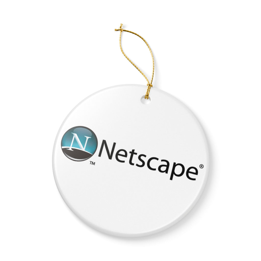 Netscape Ceramic Ornament