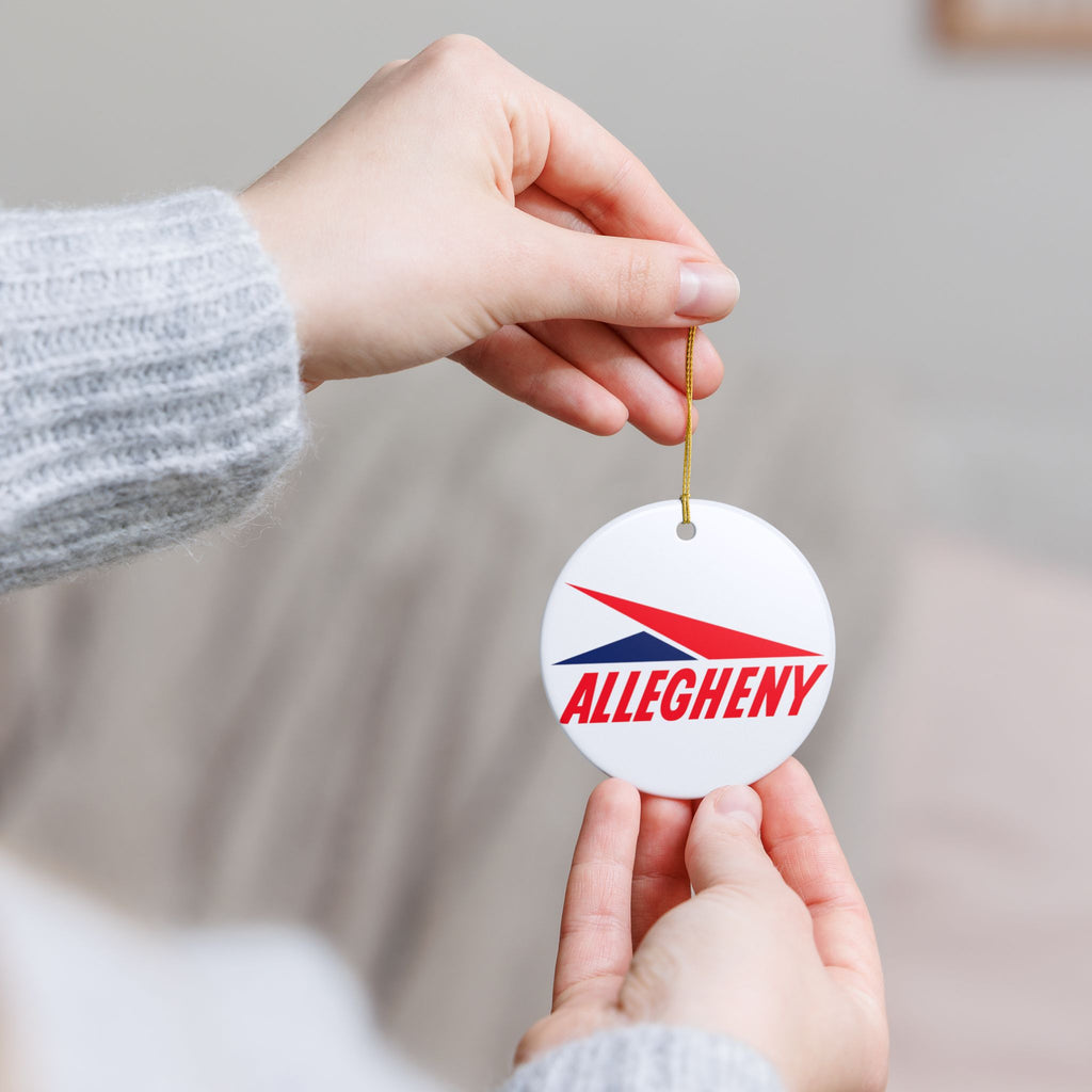 Allegheny Airlines Ceramic Ornament