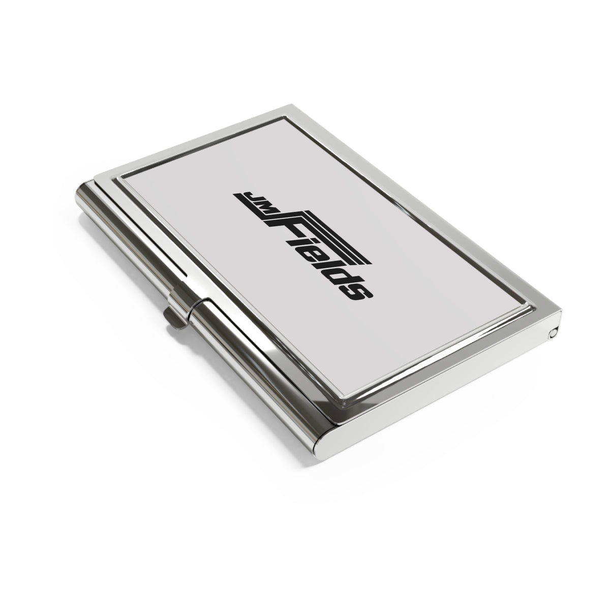 J.M. Fields Metal Business Card Holder