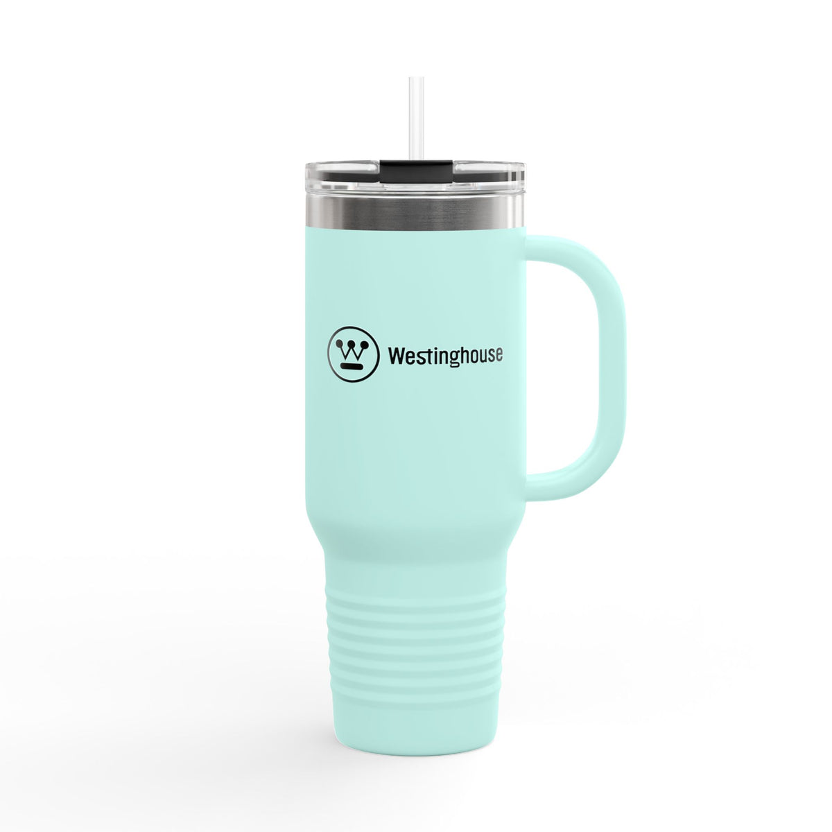 Westinghouse Electric Corporation 40oz Insulated Travel Mug Stainless Tumbler