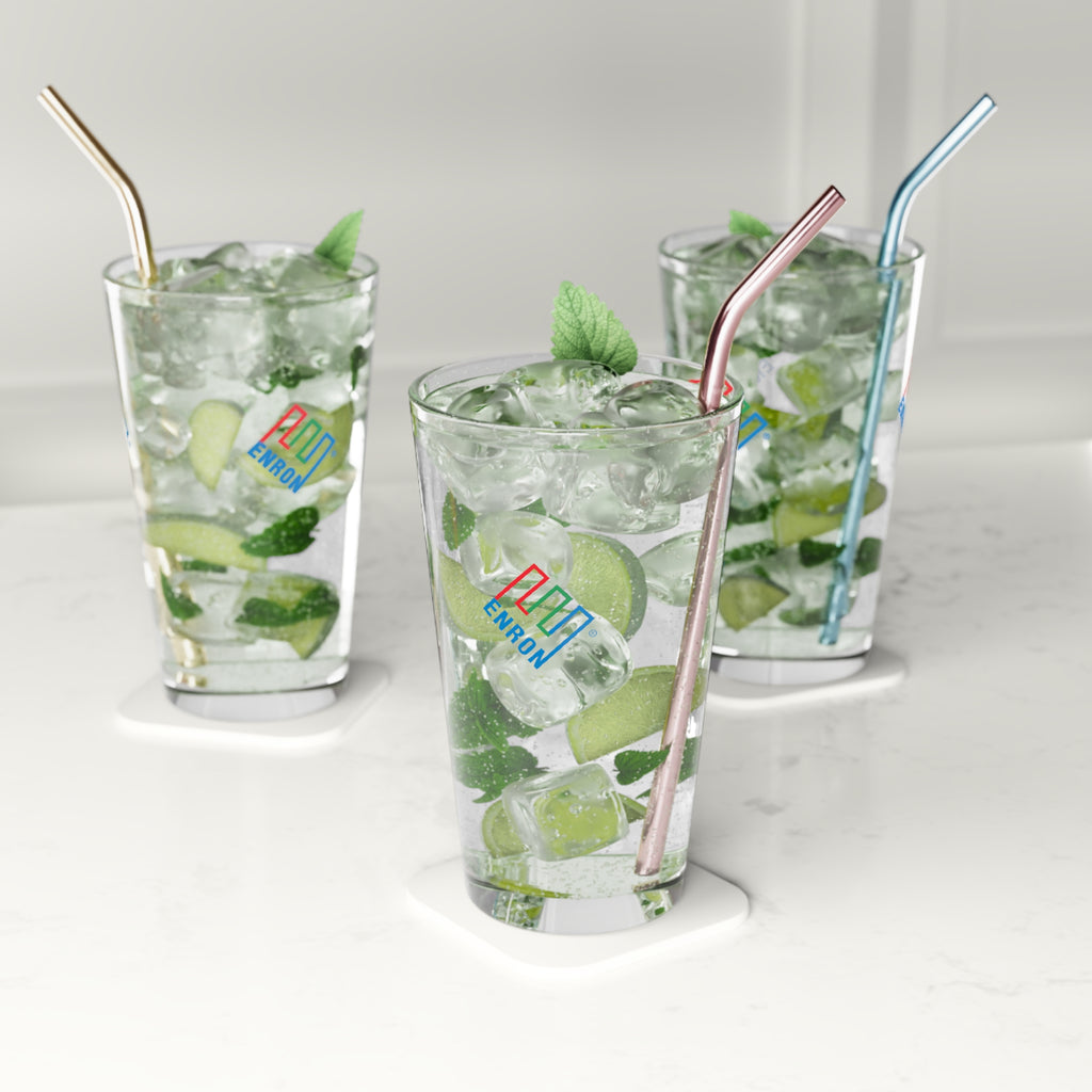 Enron 16oz Pint Glass