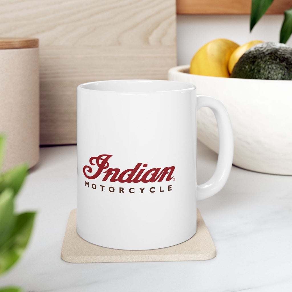 Indian Motorcycle Ceramic Mug