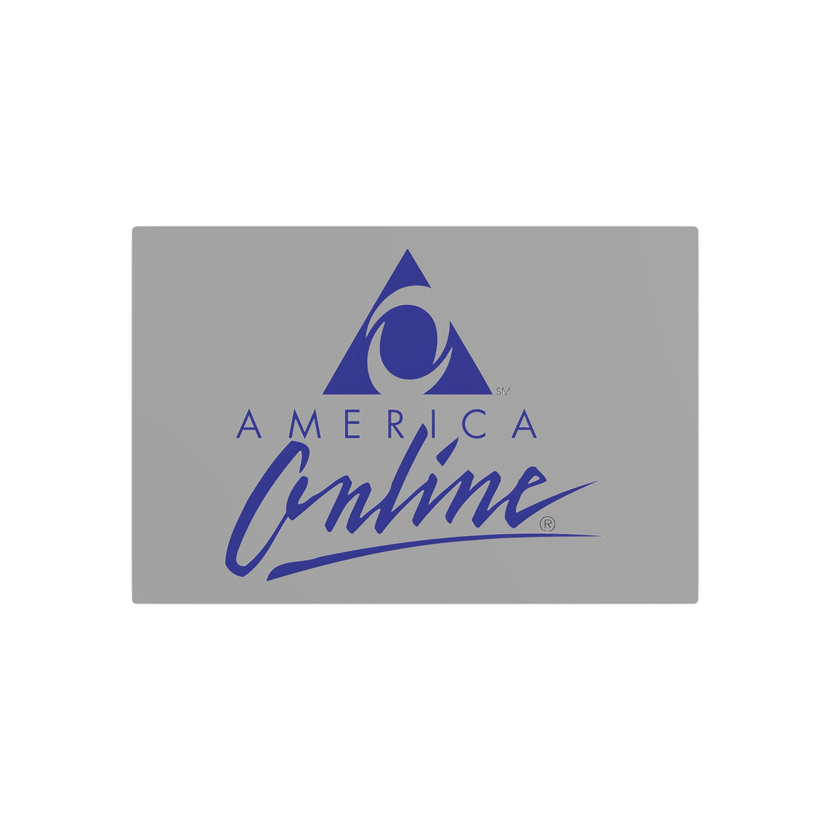 America Online (AOL) Metal Sign