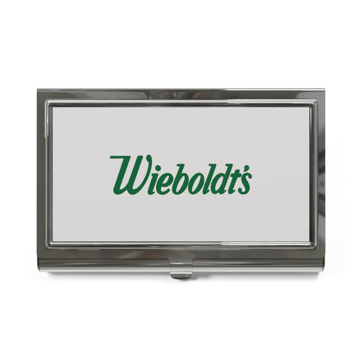 Wieboldt's Metal Business Card Holder
