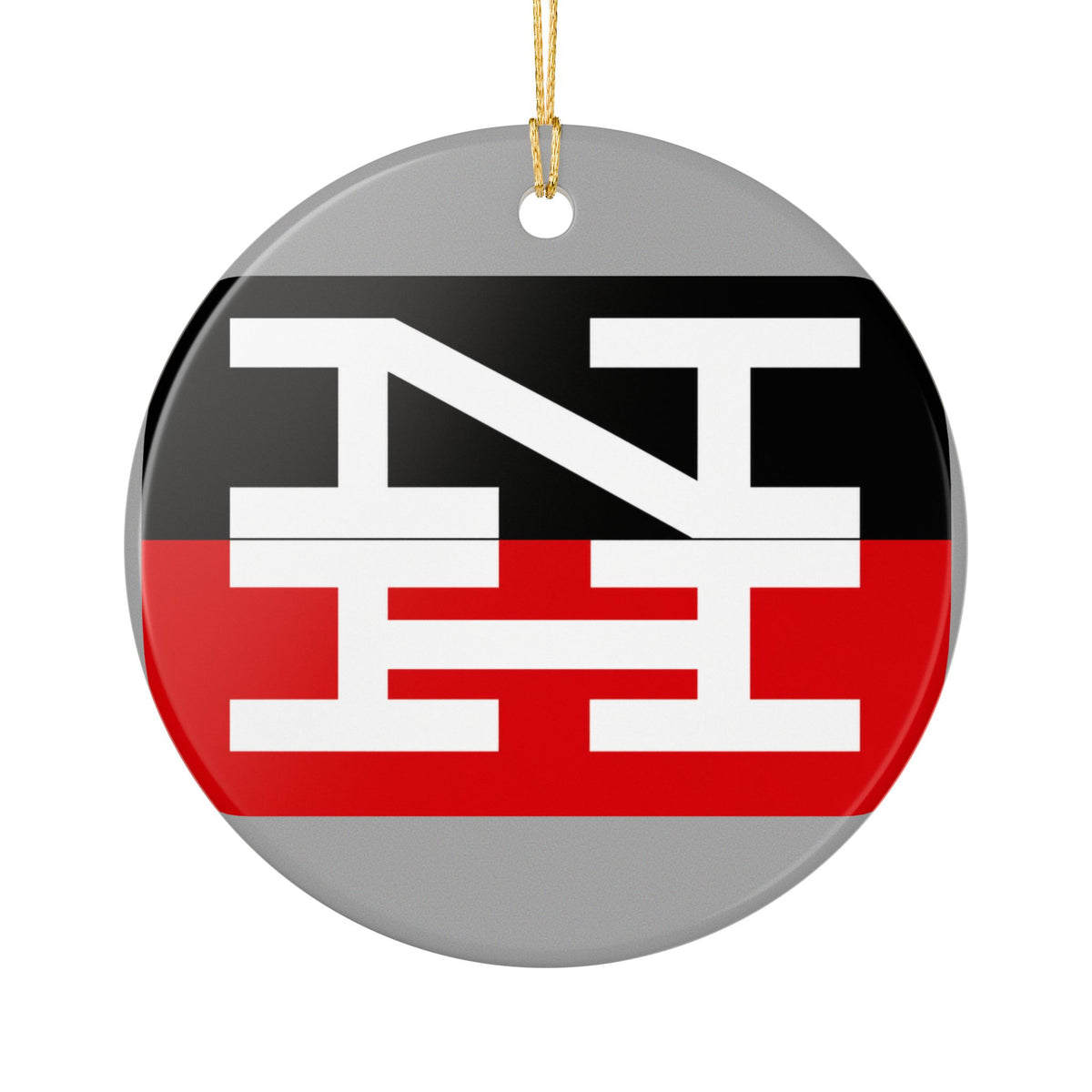 New York, New Haven and Hartford Railroad Ceramic Ornament