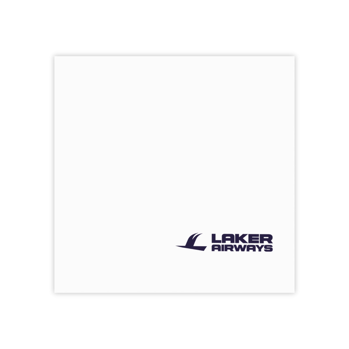 Laker Airways Sticky Post-it Note Pad