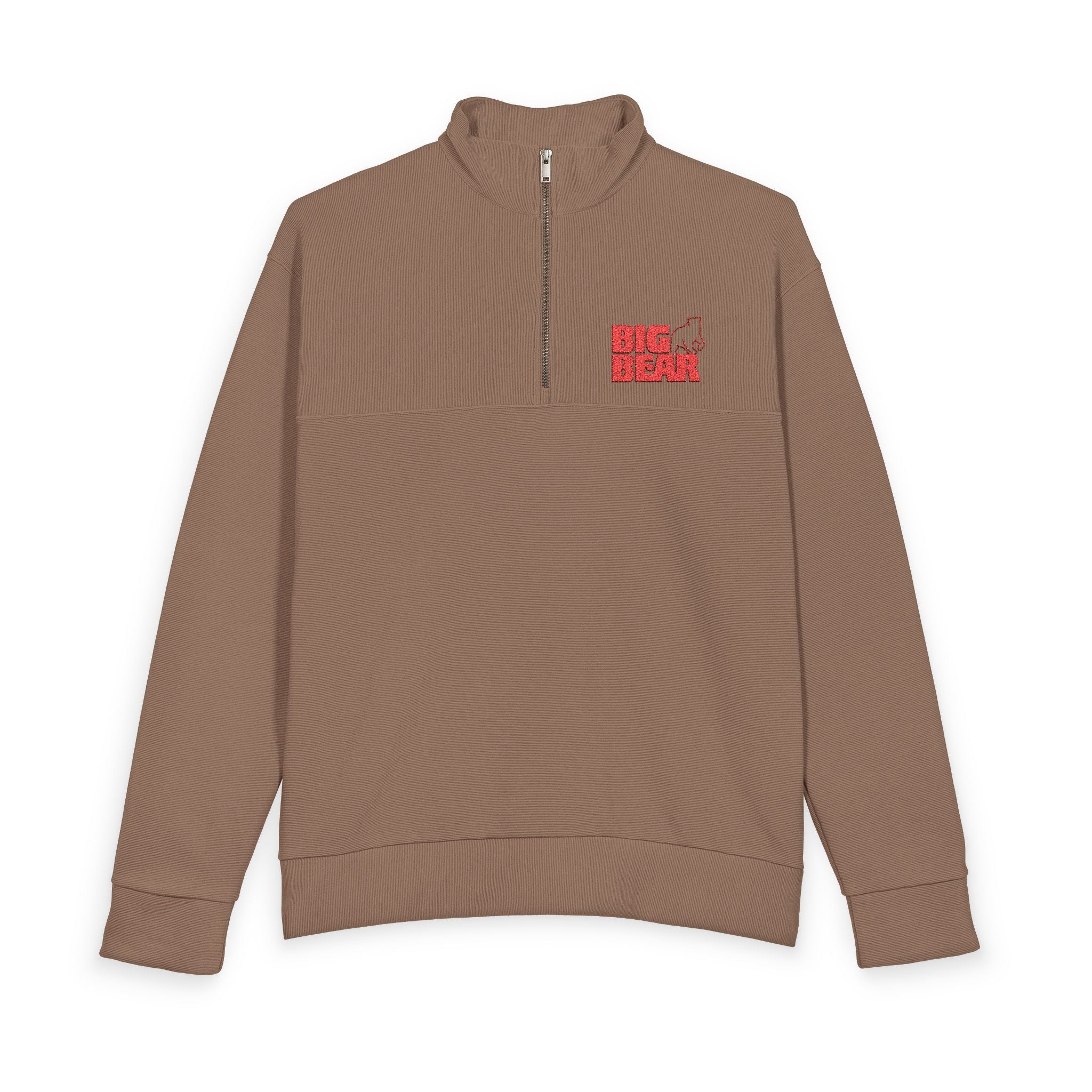 Big Bear Stores Heavy Knit Quarter-Zip Sweatshirt