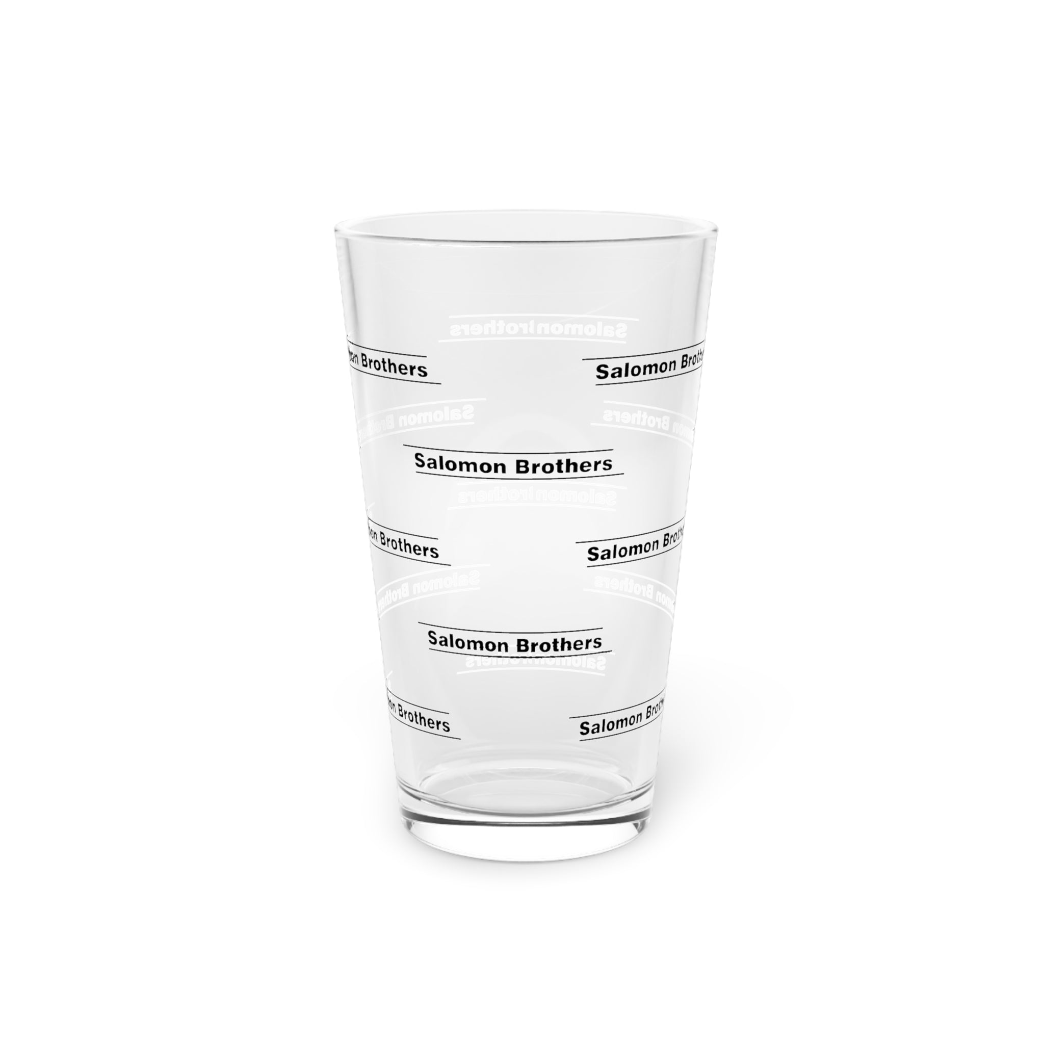 Salomon Brothers 16oz Pint Glass