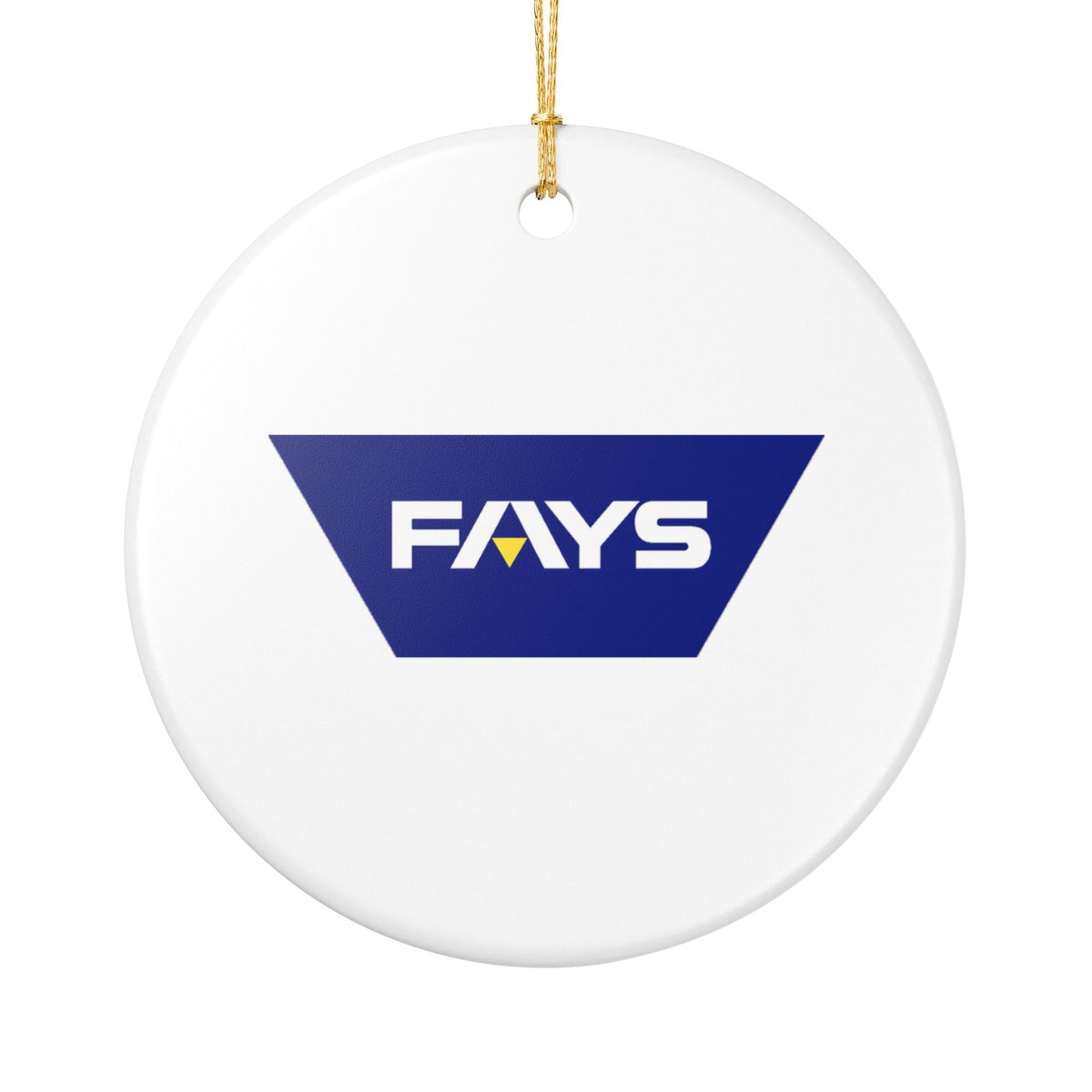 Fay's Drug Ceramic Ornament
