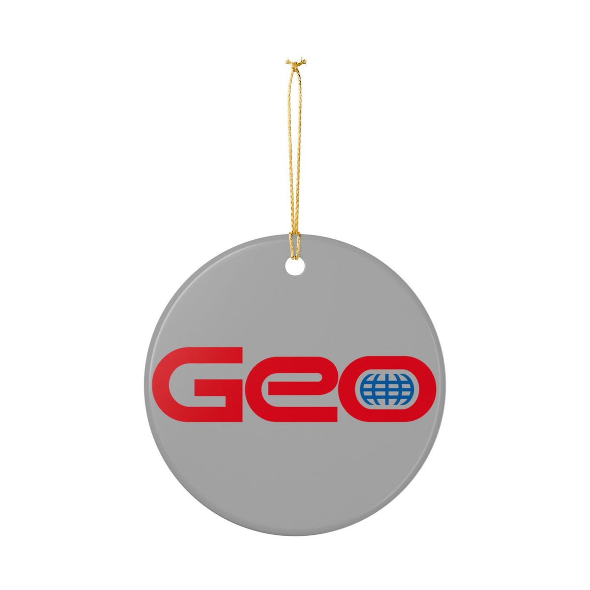 Geo Ceramic Ornament
