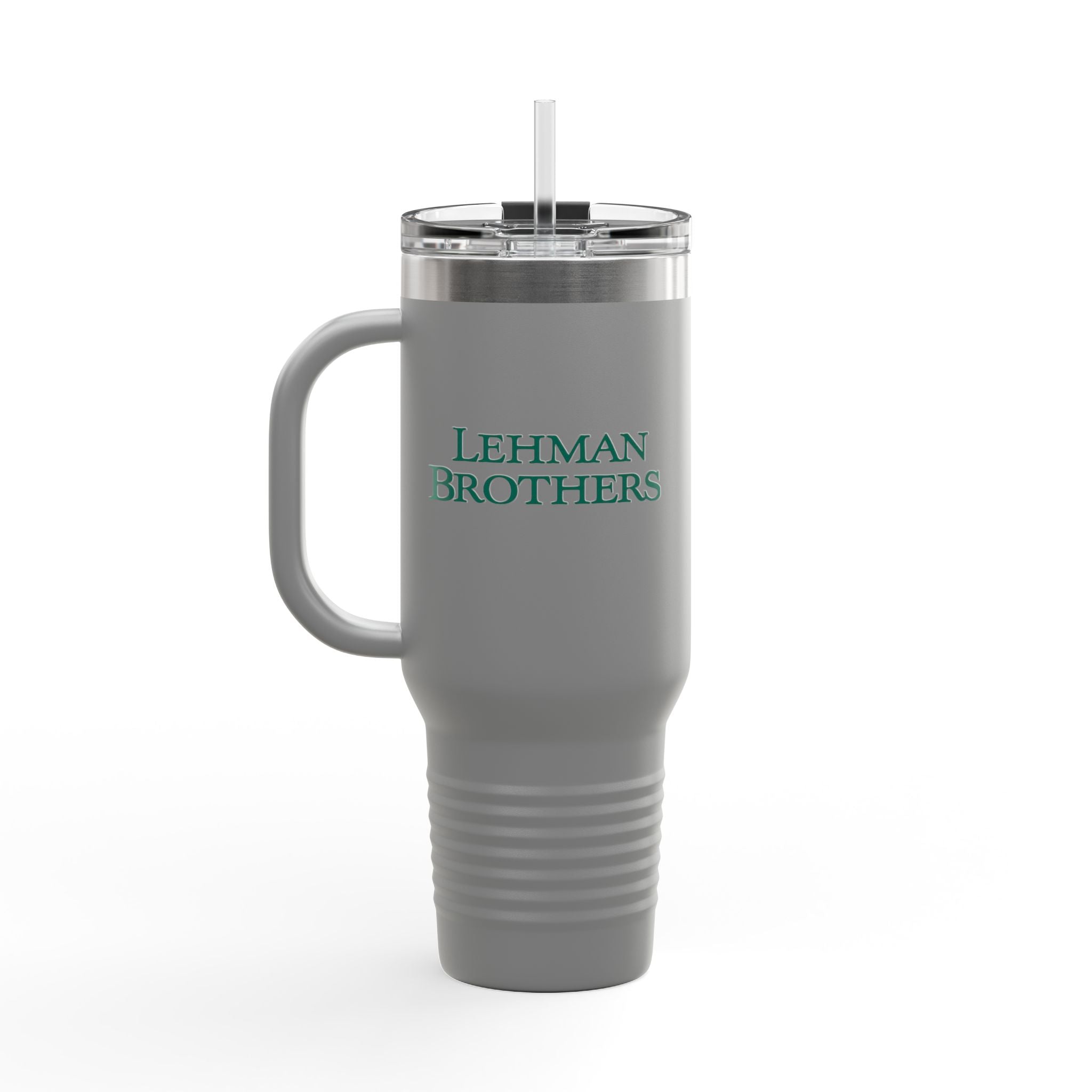 Lehman Brothers 40oz Insulated Travel Mug Stainless Tumbler