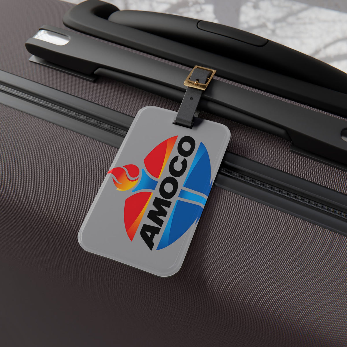 Amoco Luggage Tag