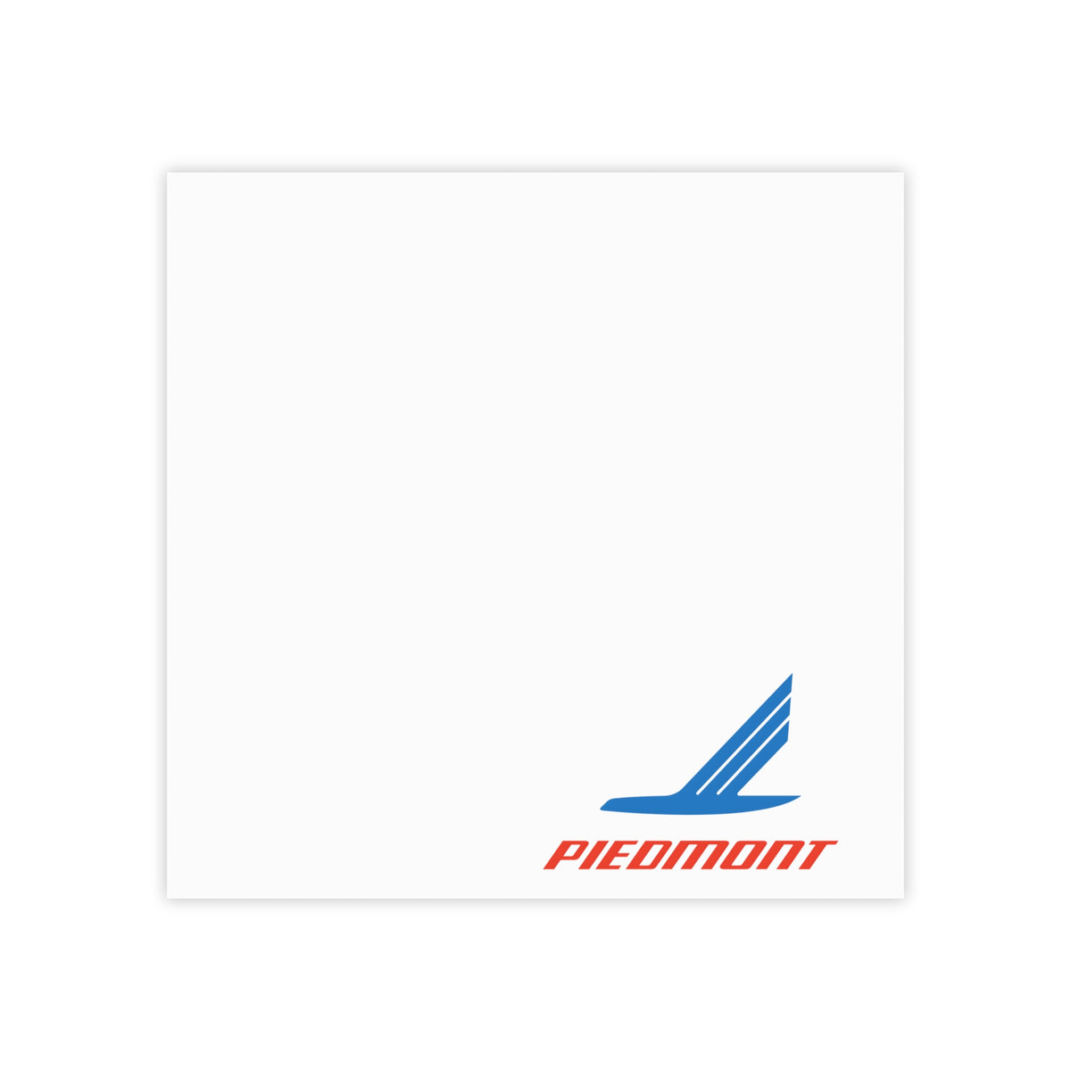 Piedmont Airlines Sticky Post-it Note Pad
