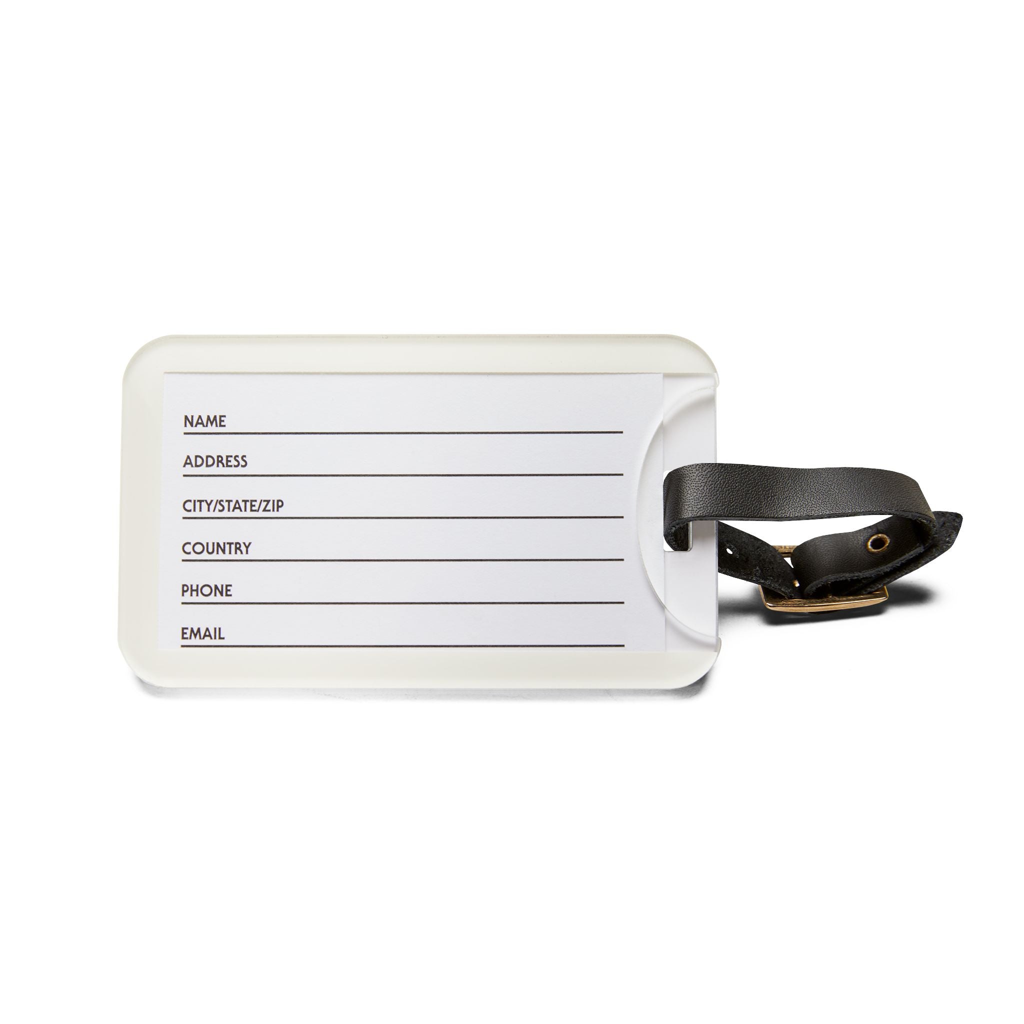 Lehman Brothers Luggage Tag
