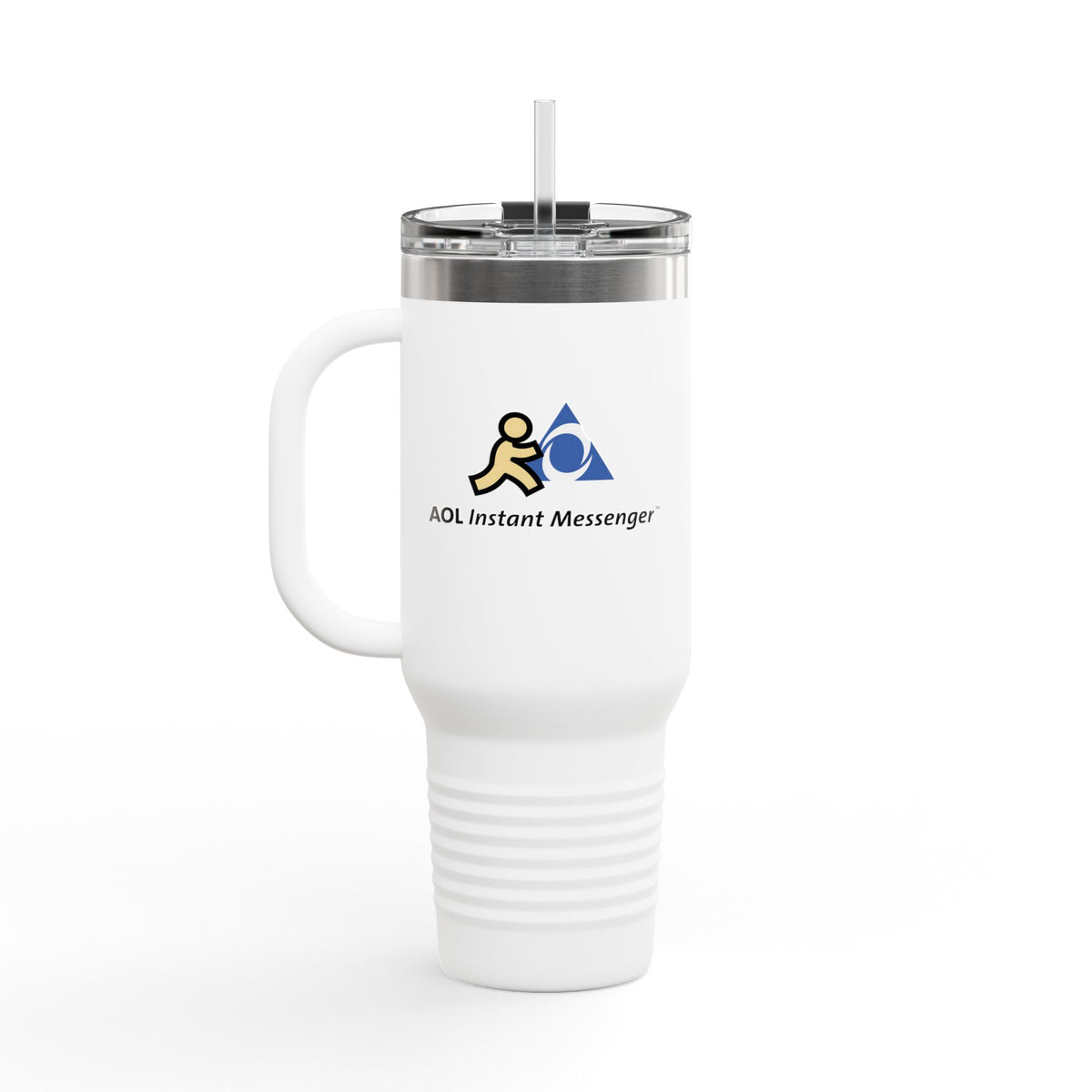 AOL Instant Messenger (AIM) 40oz Insulated Travel Mug Stainless Tumbler