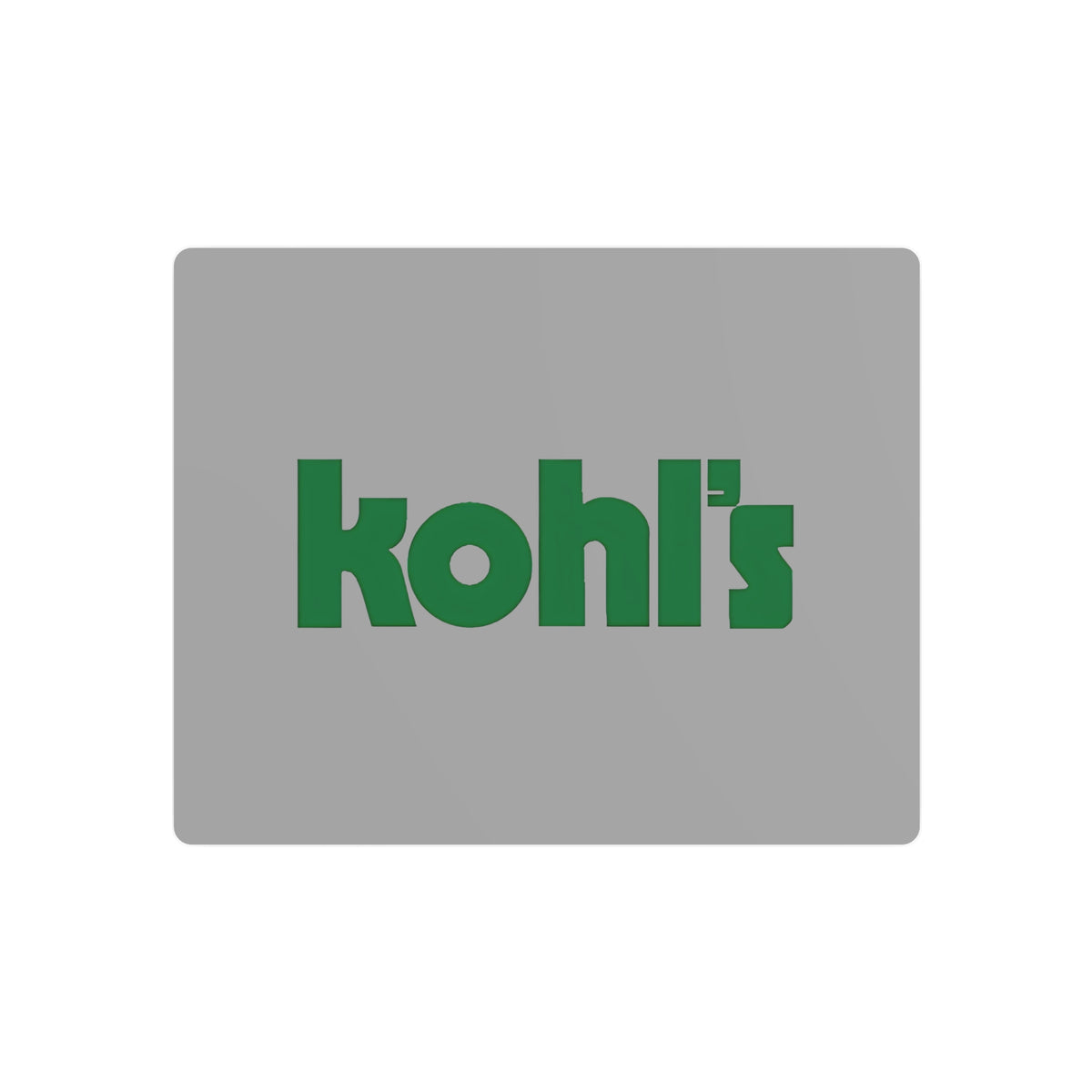 Kohl's Food Stores Metal Sign