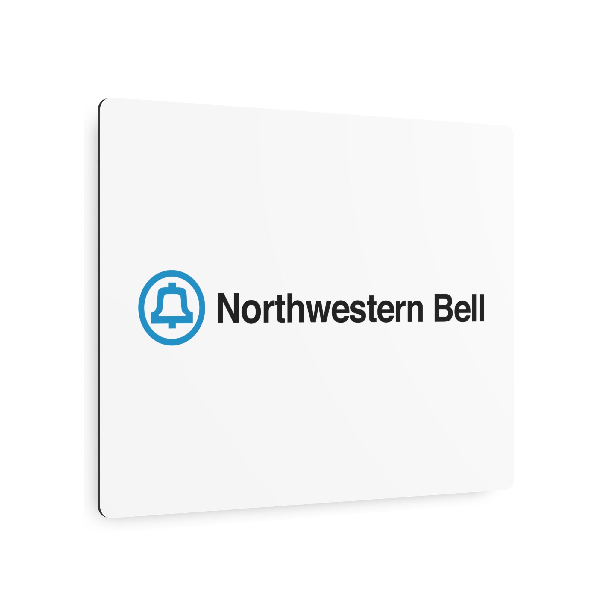 Northwestern Bell Metal Sign