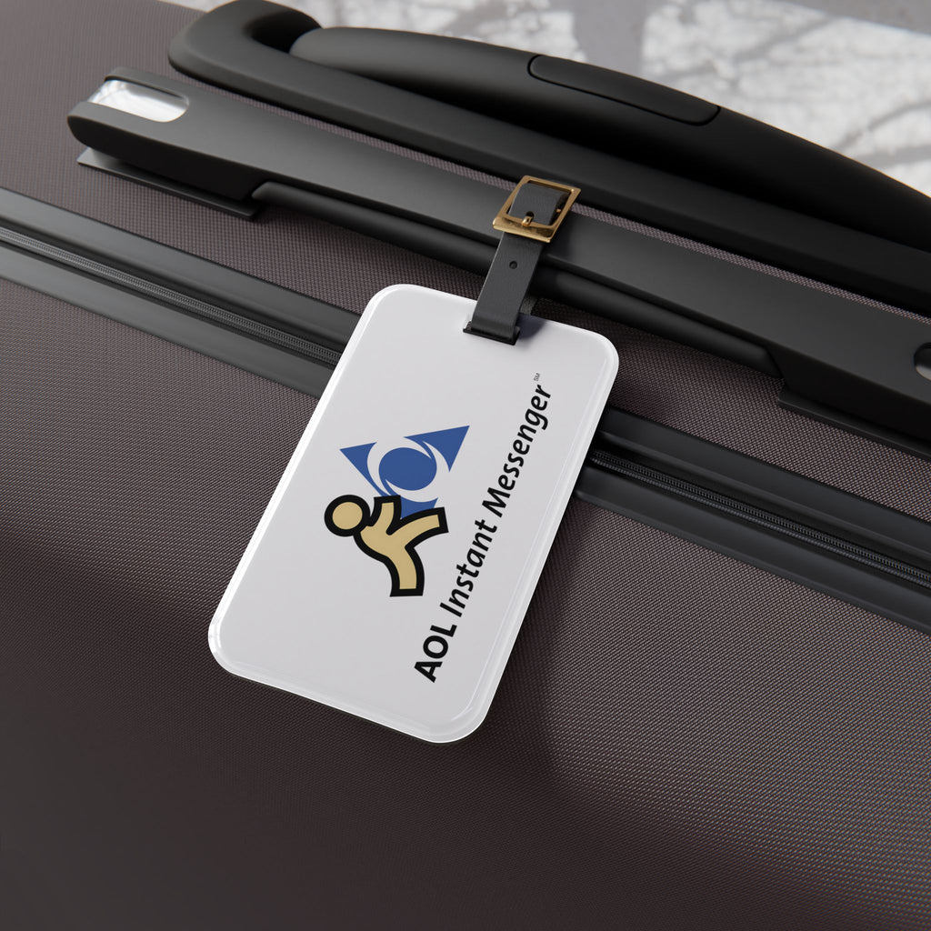 AOL Instant Messenger (AIM) Luggage Tag