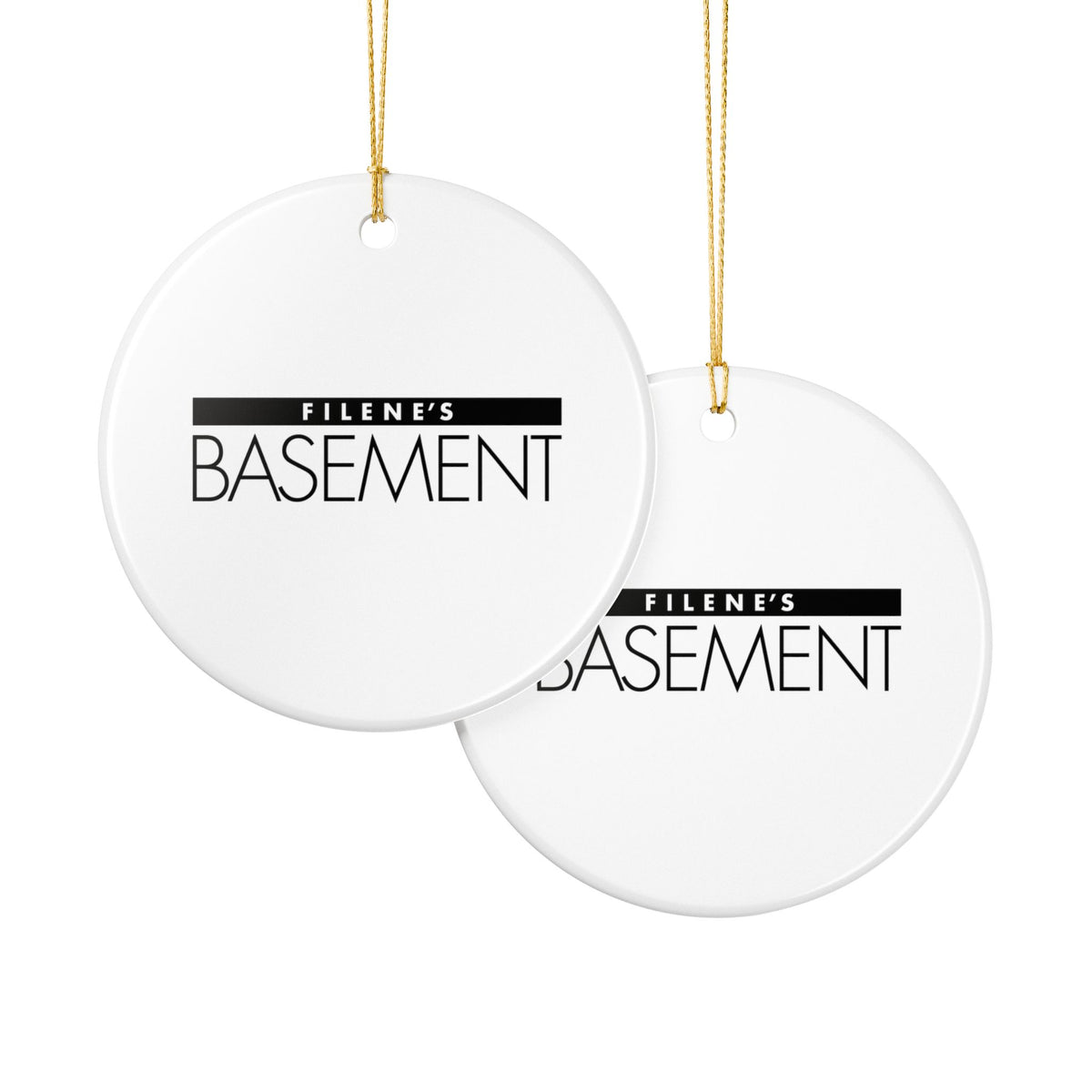 Filene's Basement Ceramic Ornament