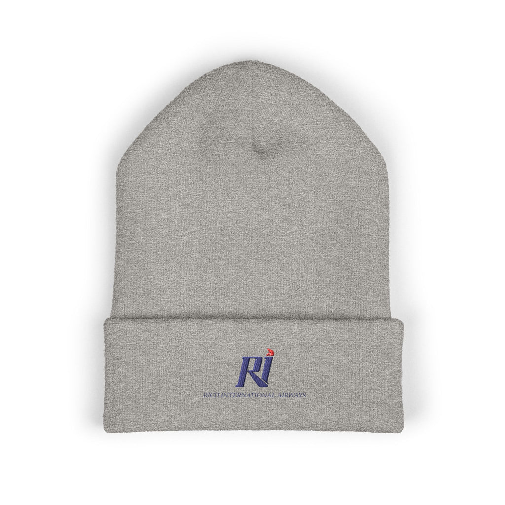 Rich International Airways Cuffed Beanie