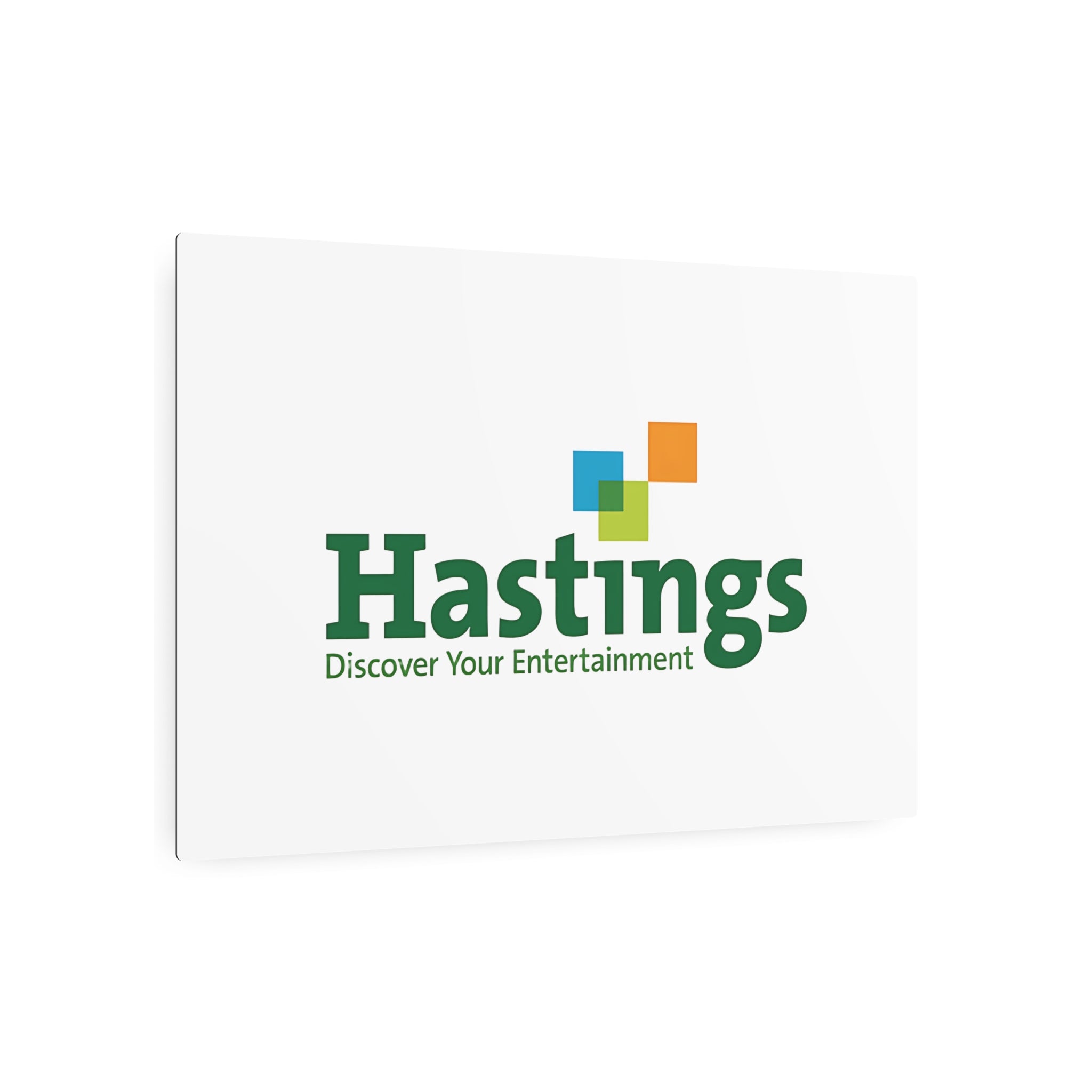 Hastings Entertainment Metal Sign