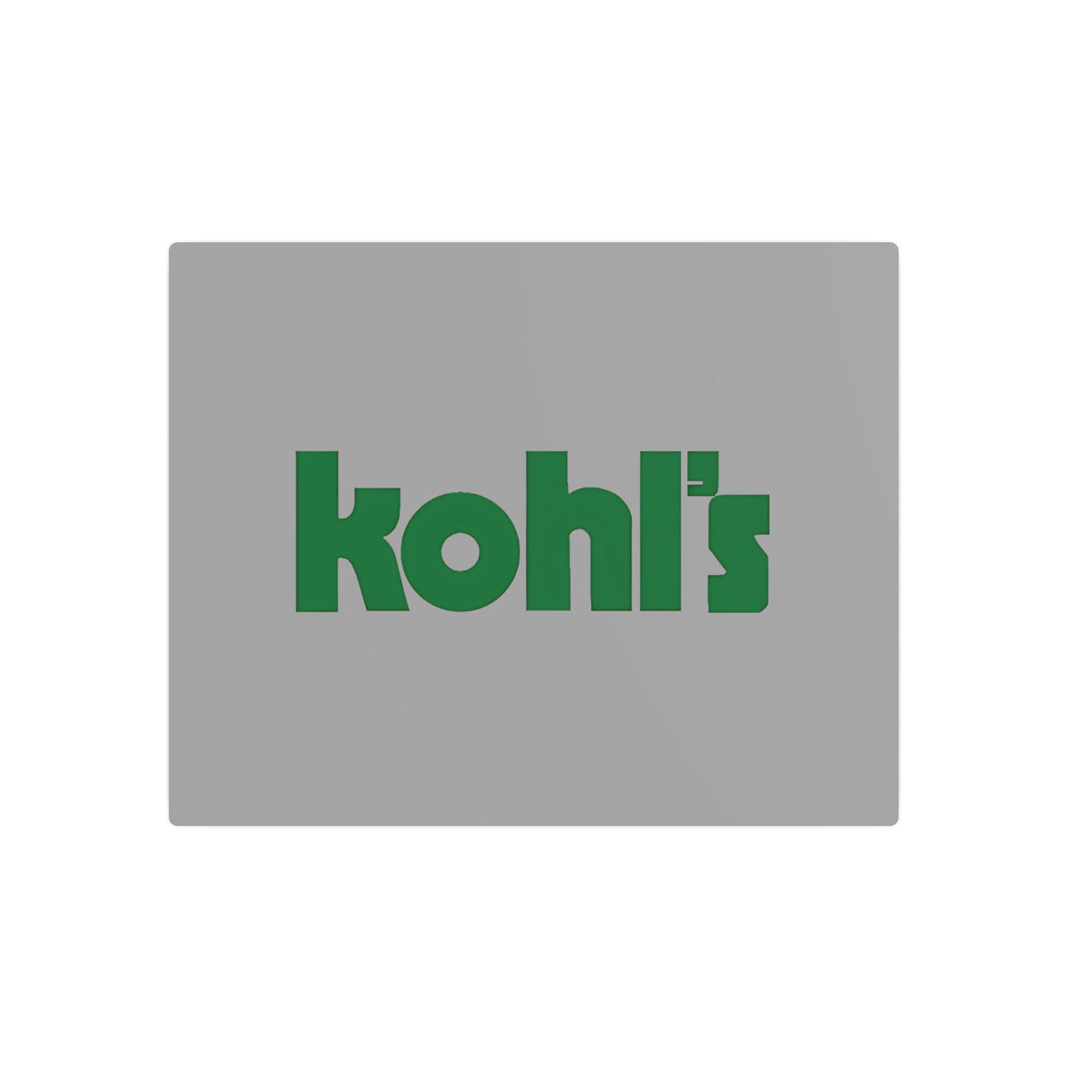 Kohl's Food Stores Metal Sign