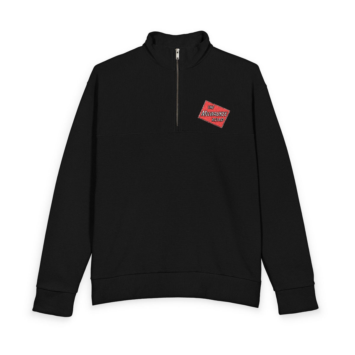 Chicago, Milwaukee, St. Paul and Pacific Railroad (The Milwaukee Road) Heavy Knit Quarter-Zip Sweatshirt