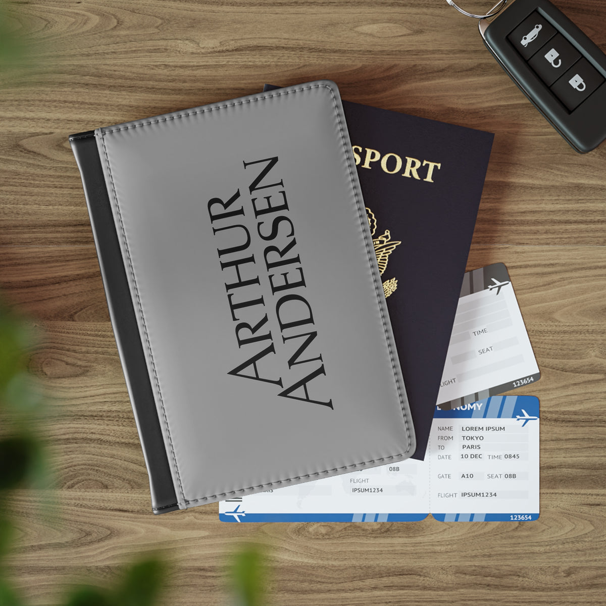 Arthur Andersen Passport Cover