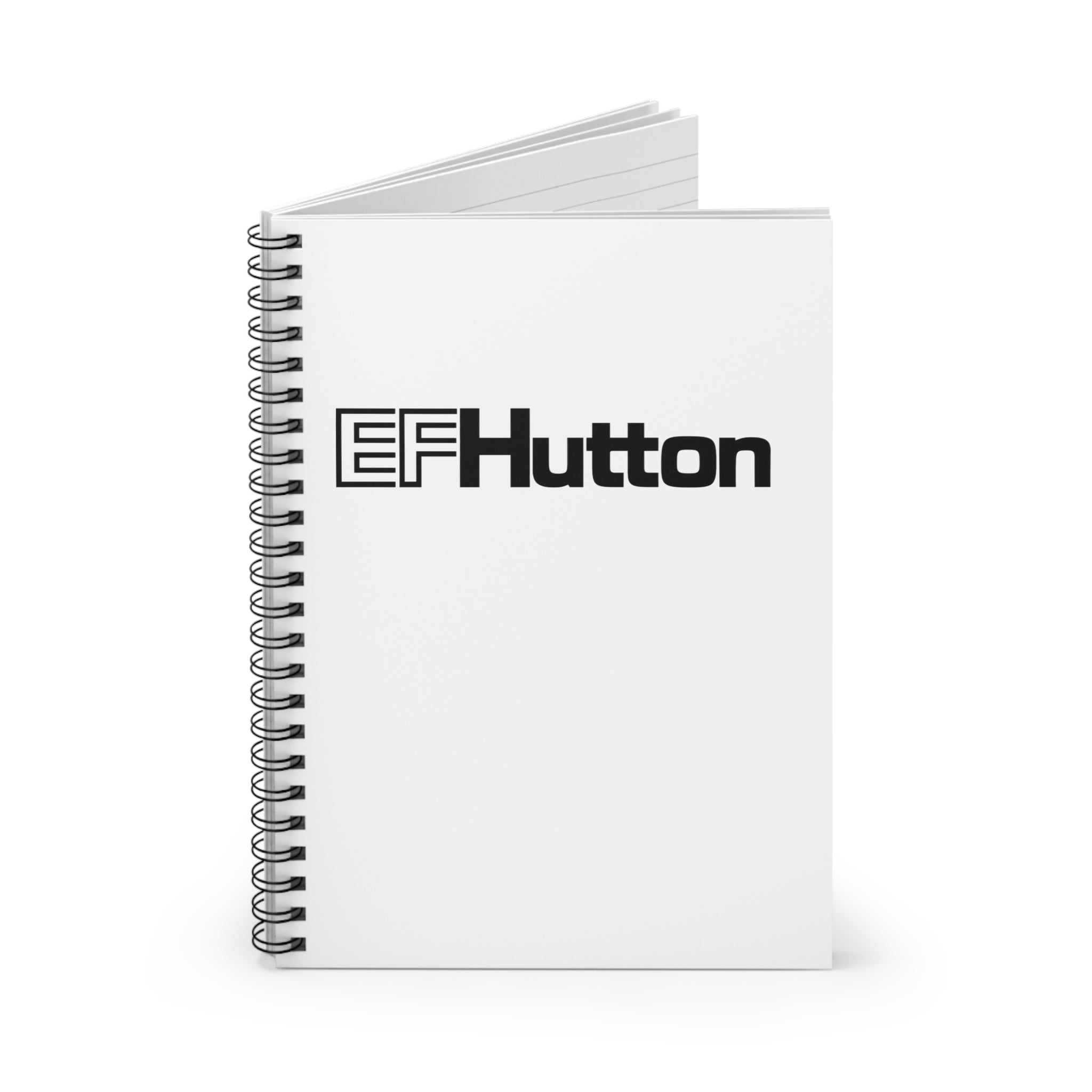 E. F. Hutton Spiral Notebook