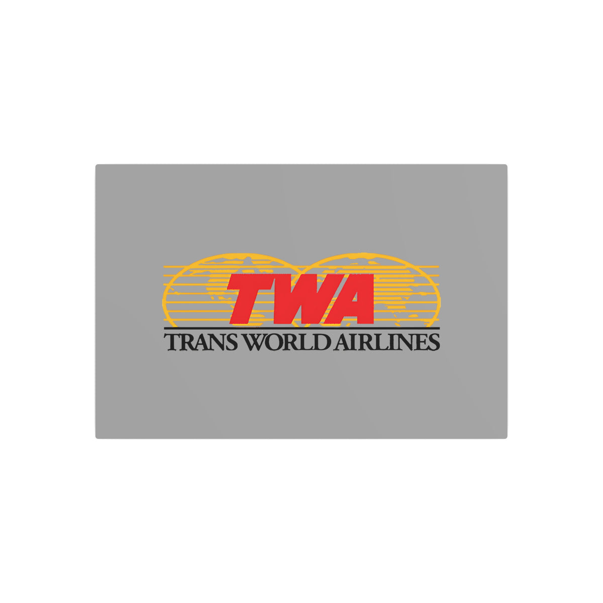 Trans World Airlines (TWA) Metal Sign