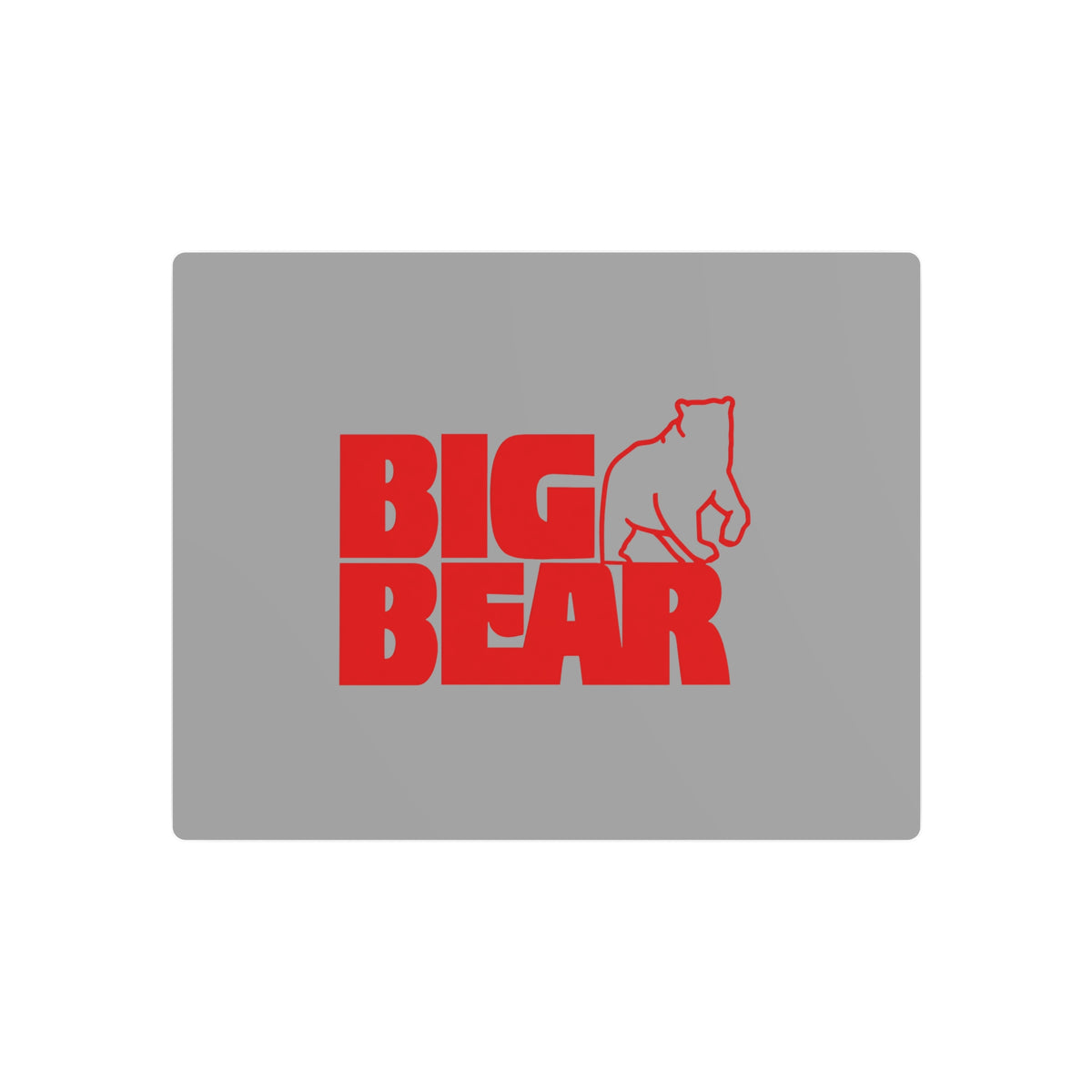Big Bear Stores Metal Sign