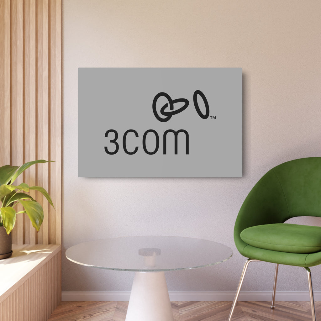 3Com Corporation Metal Sign
