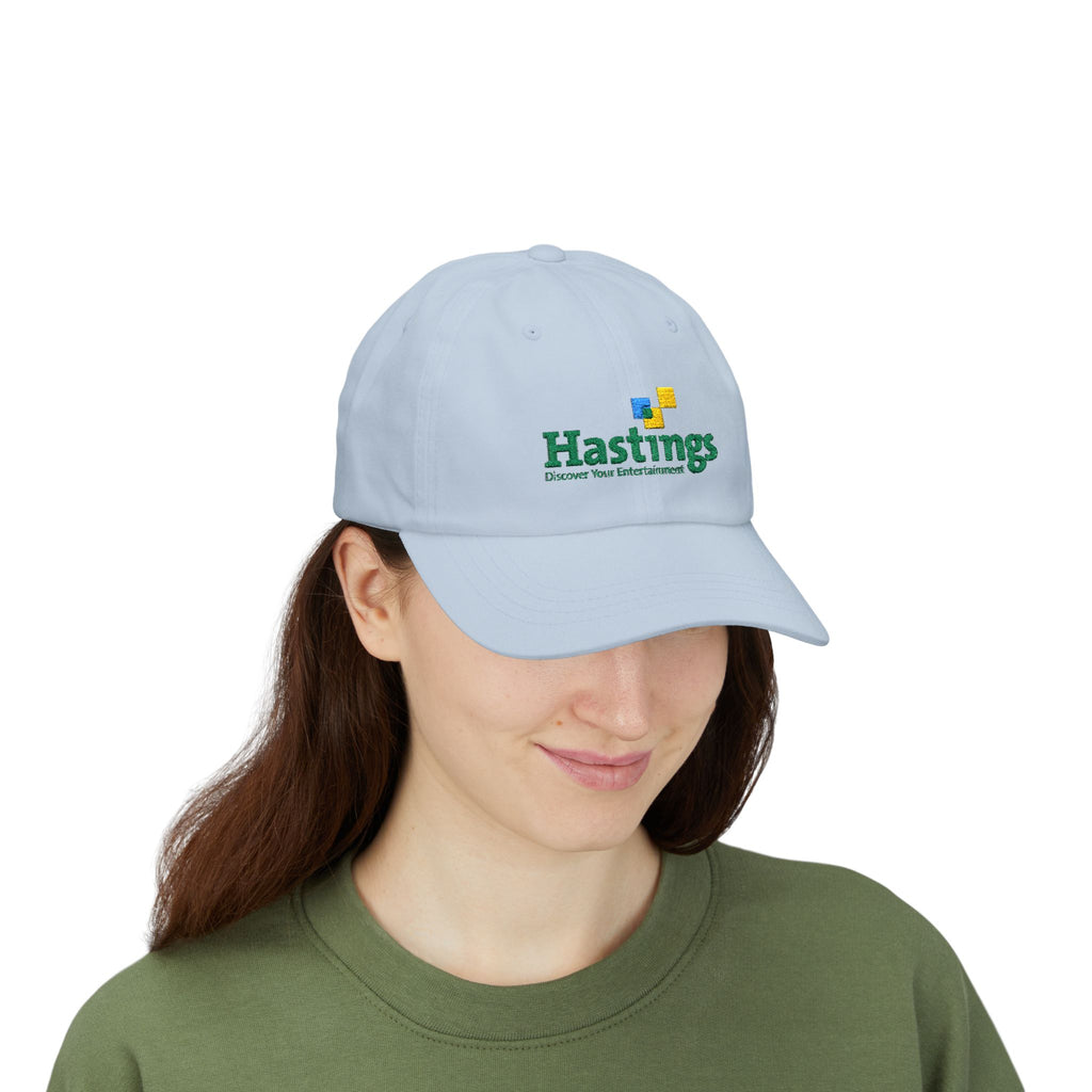Hastings Entertainment Embroidered Dad Cap Hat