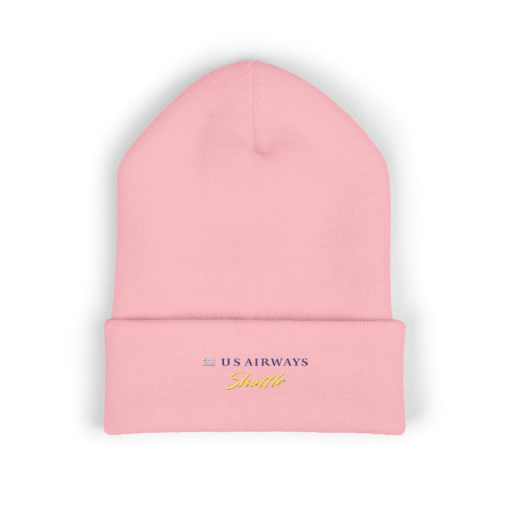 US Airways Shuttle Cuffed Beanie