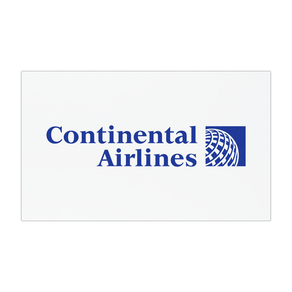 Continental Airlines Car Magnet