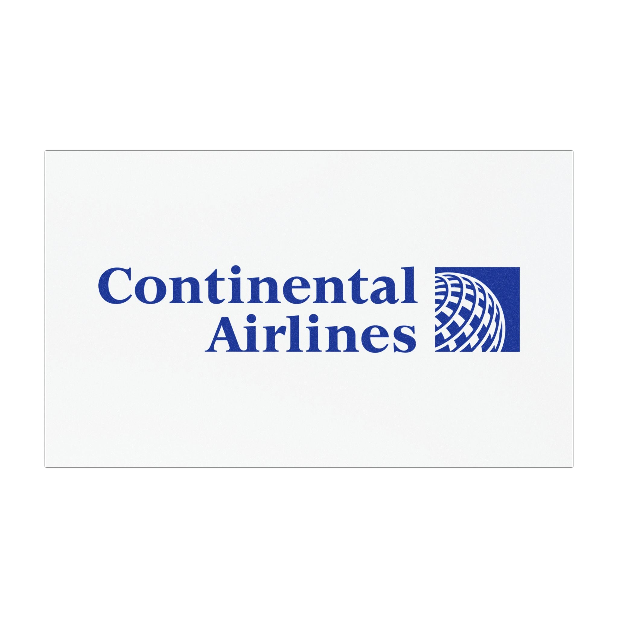 Continental Airlines Car Magnet