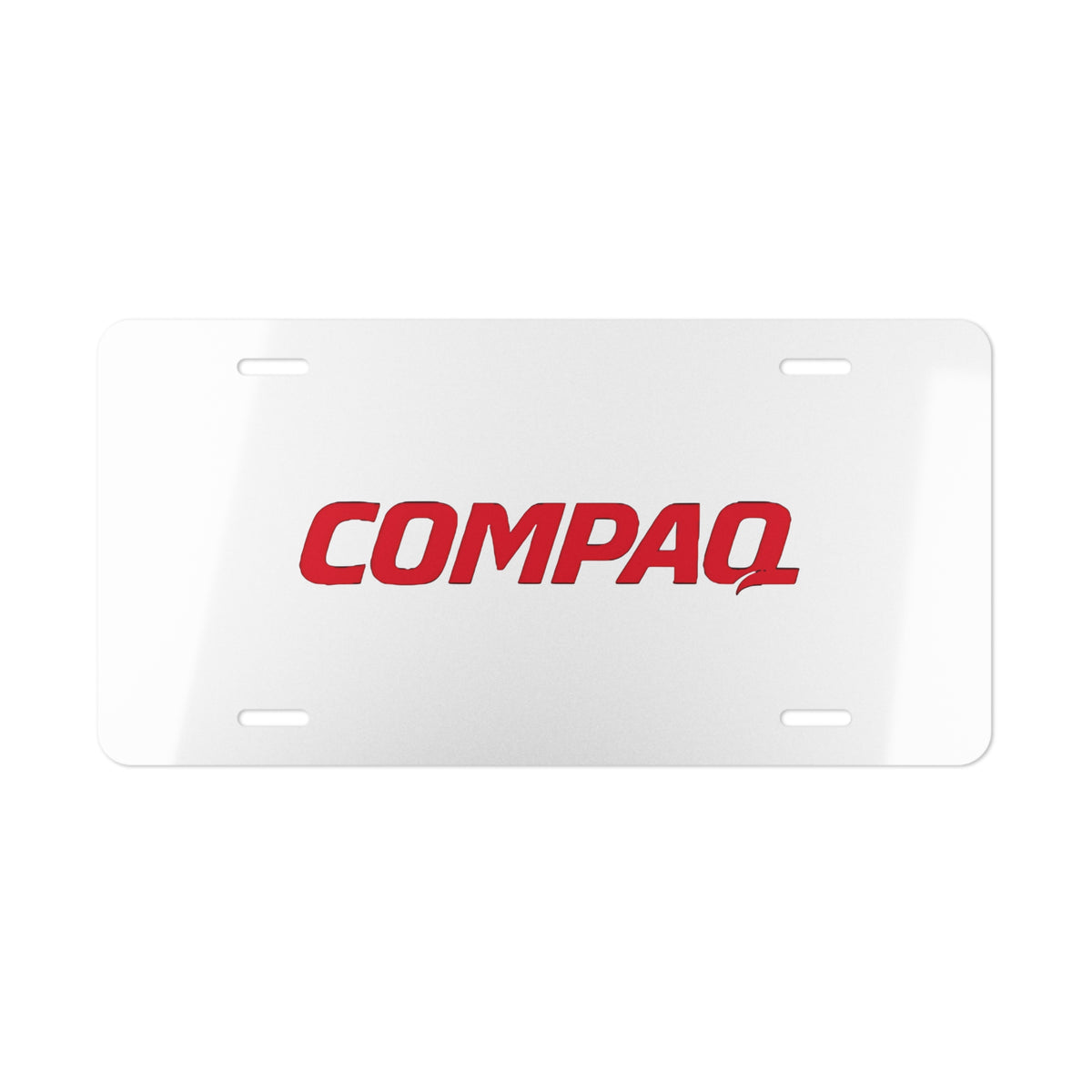 Compaq Vanity License Plate