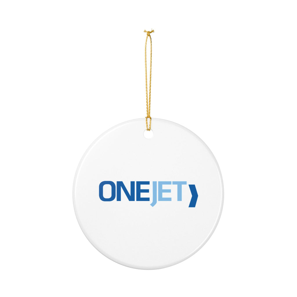 OneJet Ceramic Ornament