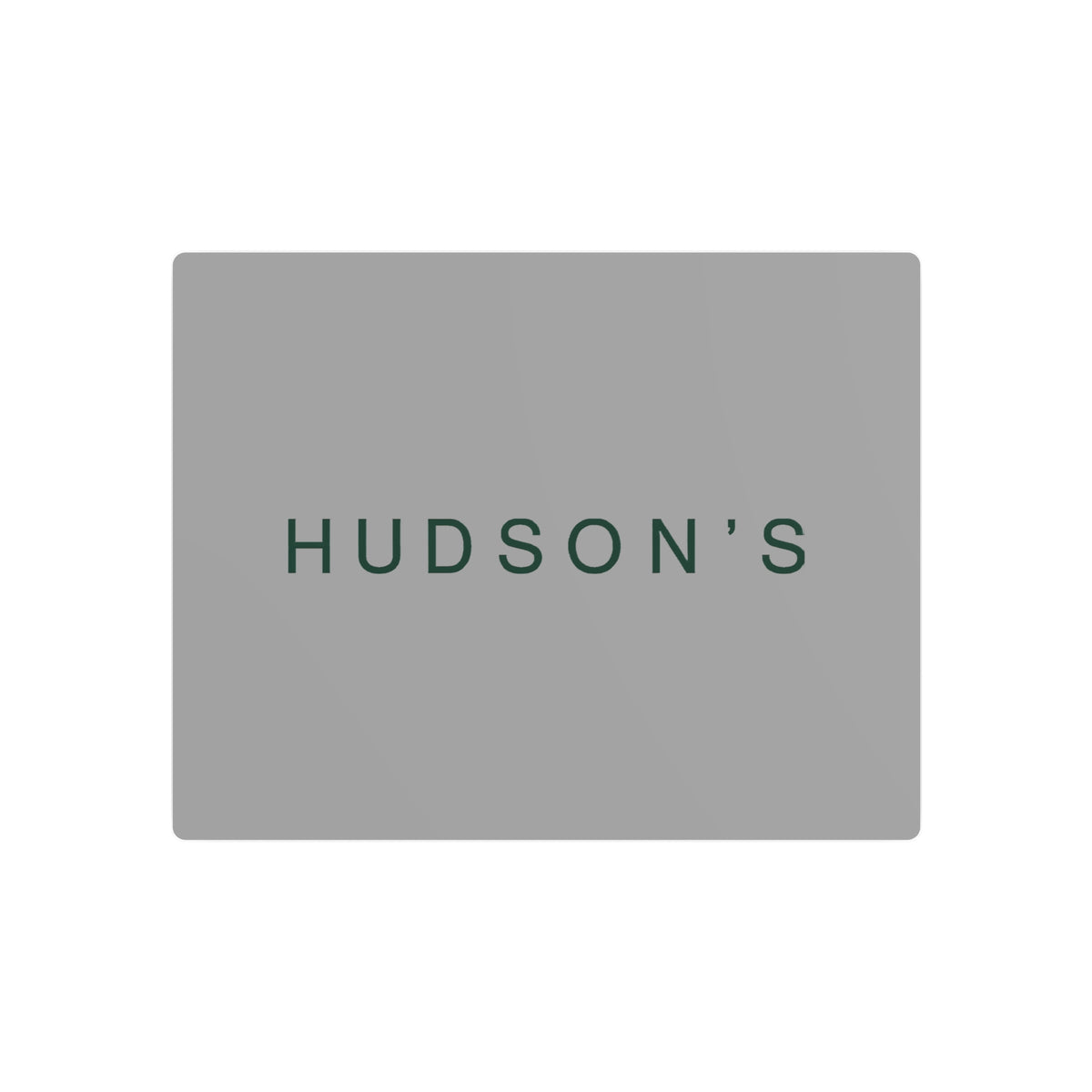 Hudson's Metal Sign
