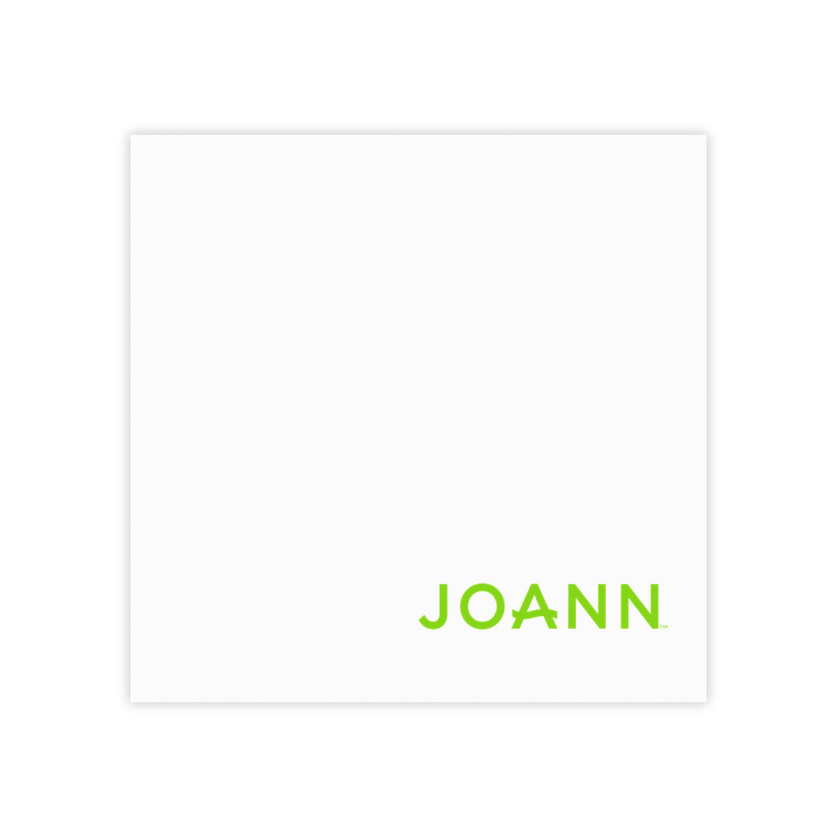 Jo-Ann Fabrics Sticky Post-it Note Pad