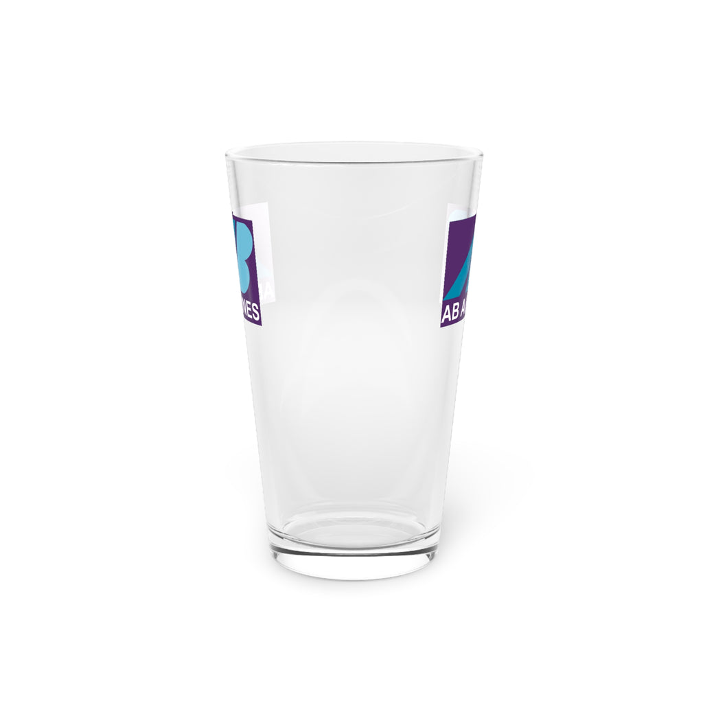 AB Airlines 16oz Pint Glass