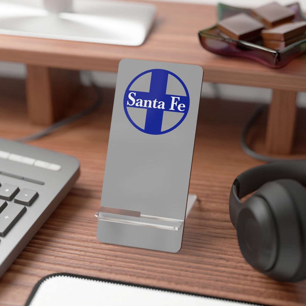 Atchison Topeka and Santa Fe Railway Foldable Mobile Phone Display Stand