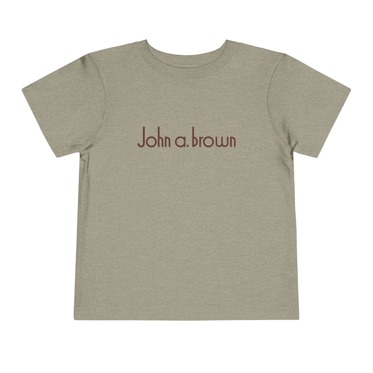 John A. Brown Toddler Tee / T-Shirt