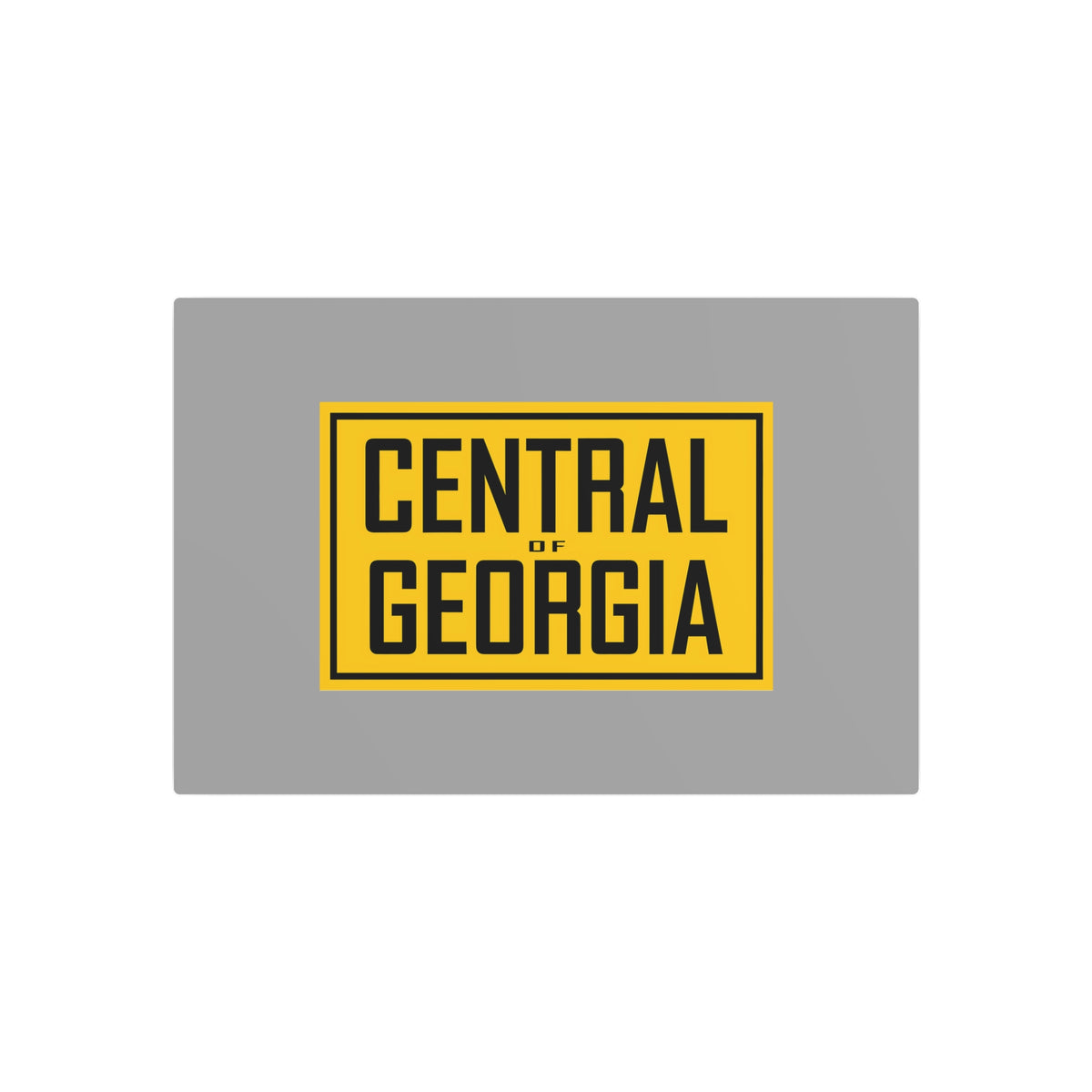 Central of Georgia Railway Metal Sign
