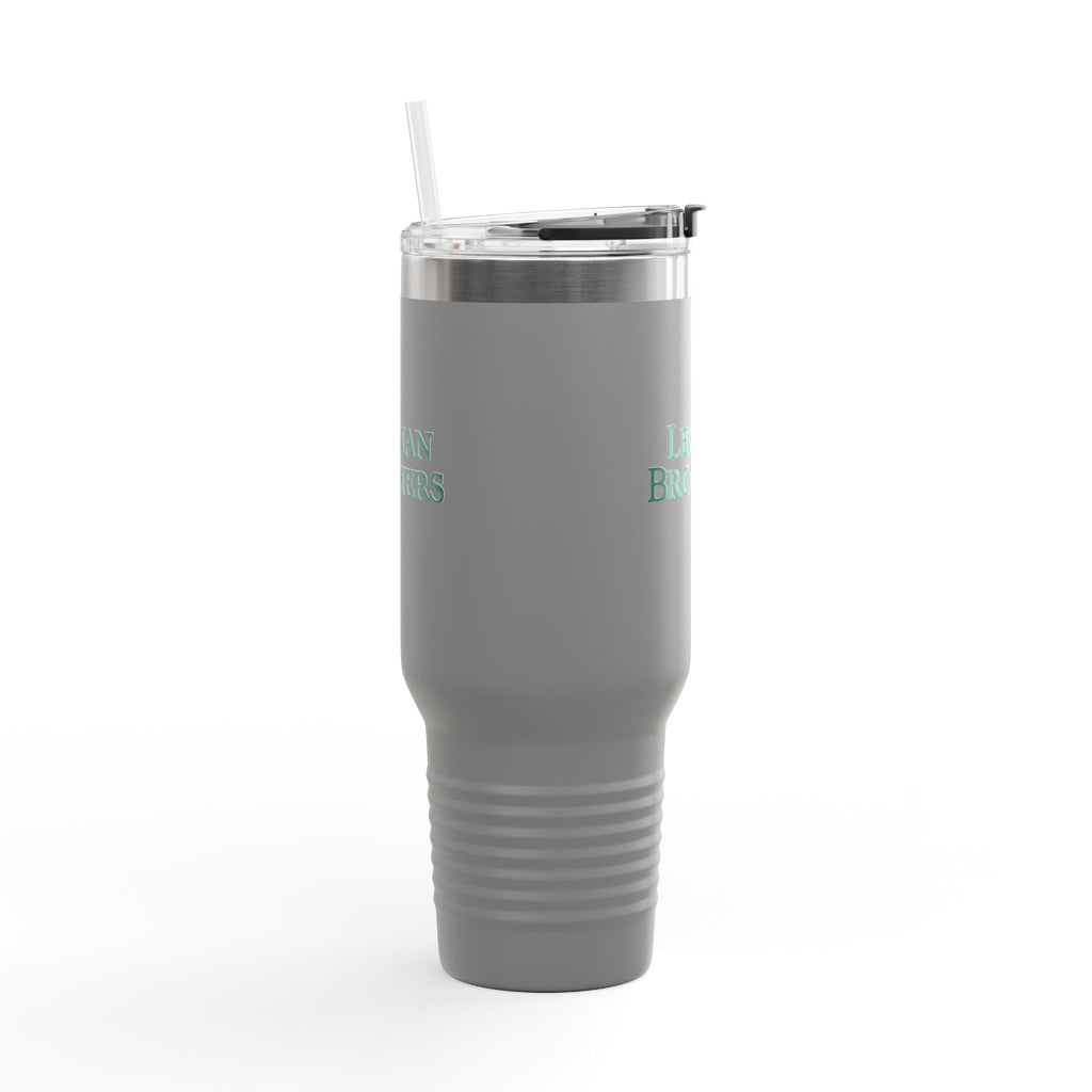 Lehman Brothers 40oz Insulated Travel Mug Stainless Tumbler