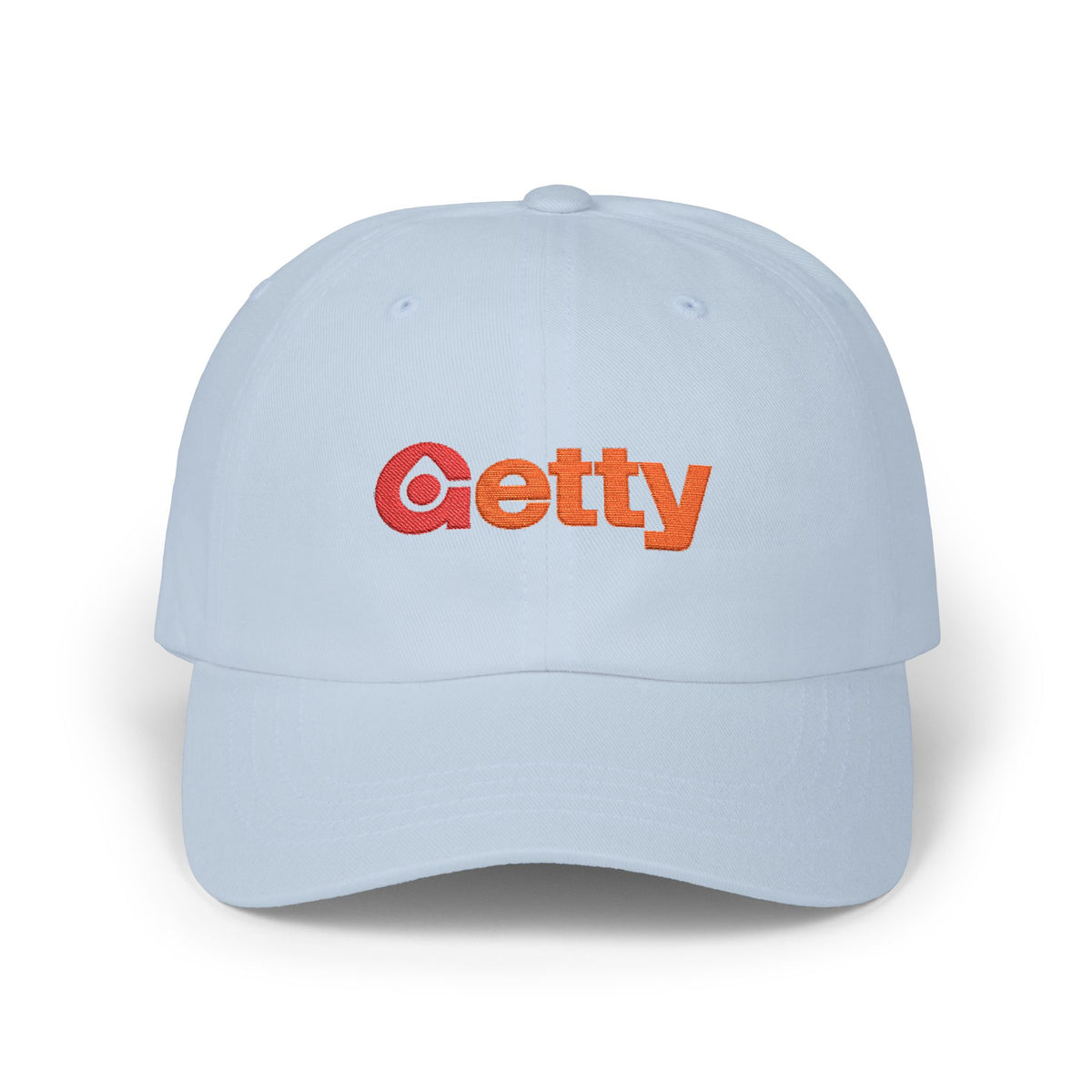 Getty Oil Embroidered Dad Cap Hat