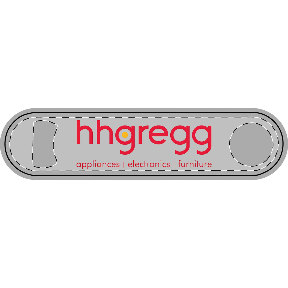 H. H. Gregg Metal Bottle Opener