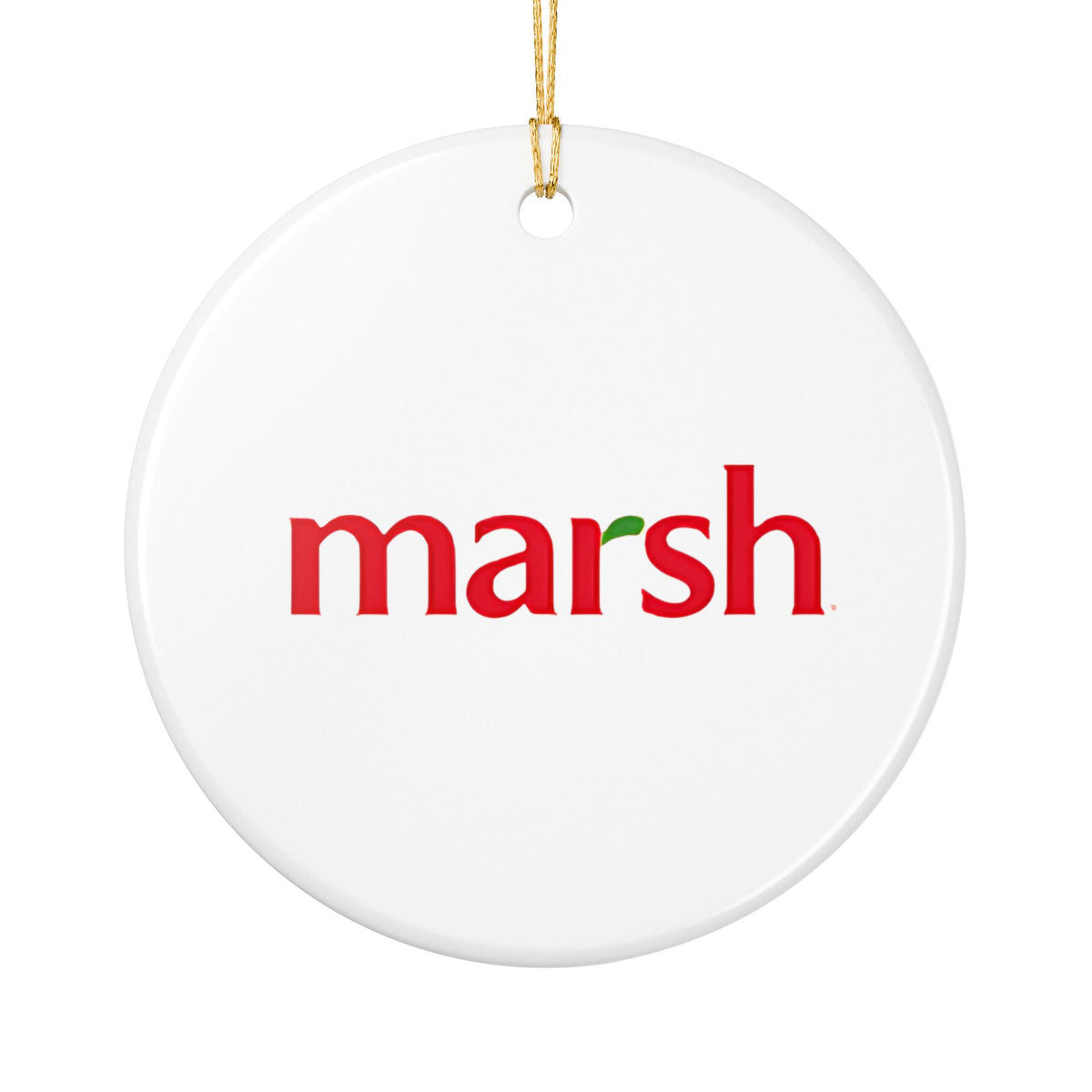 Marsh Supermarkets Ceramic Ornament