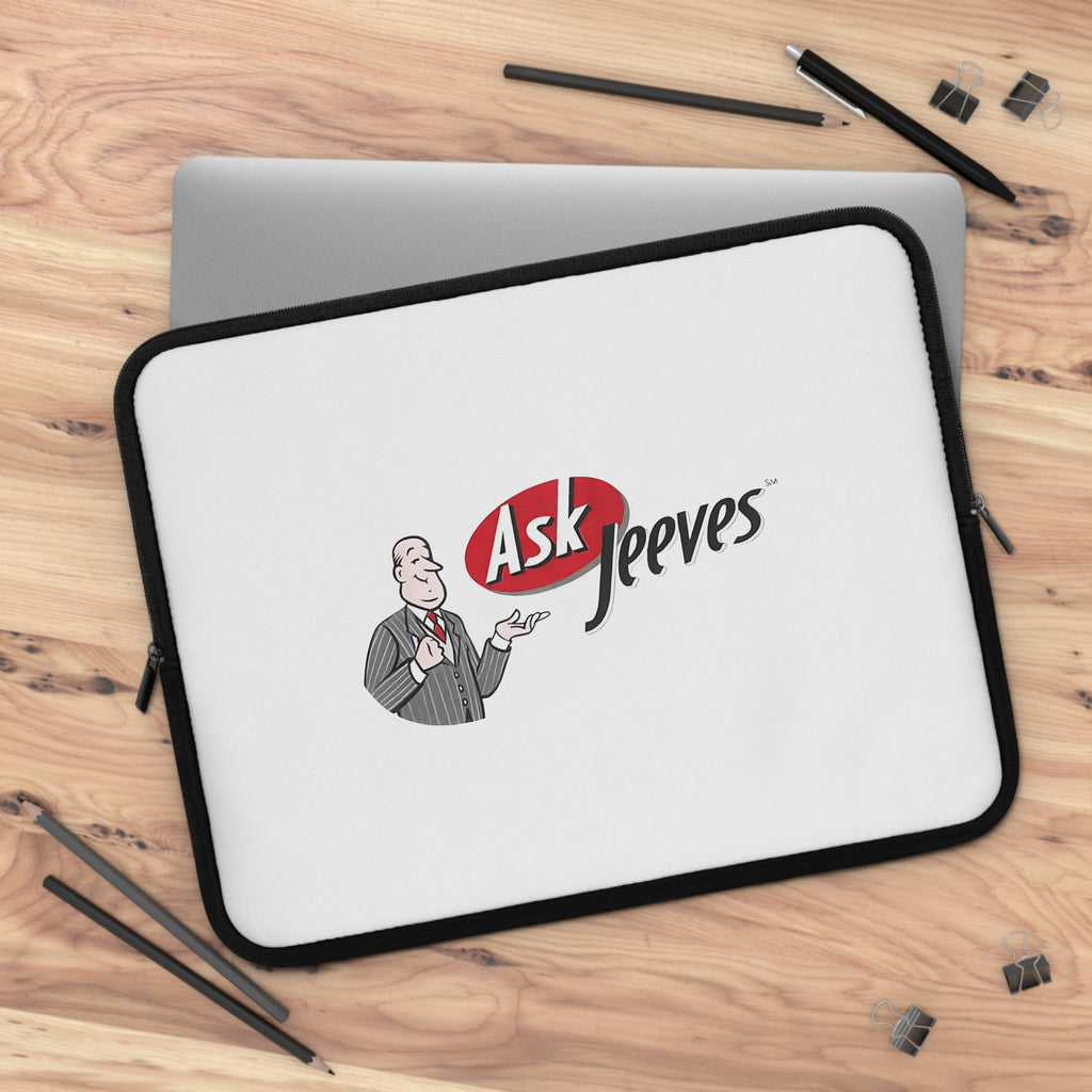 Ask Jeeves Laptop Sleeve