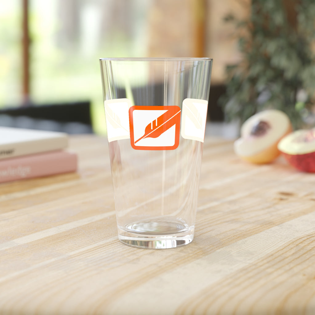 Western Pacific Railroad 16oz Pint Glass